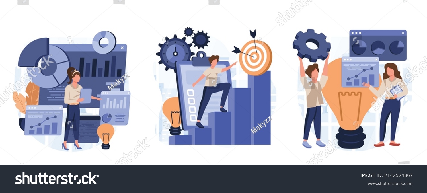 Strategic Business Planning Abstract Concept Vector Stock Vector ...