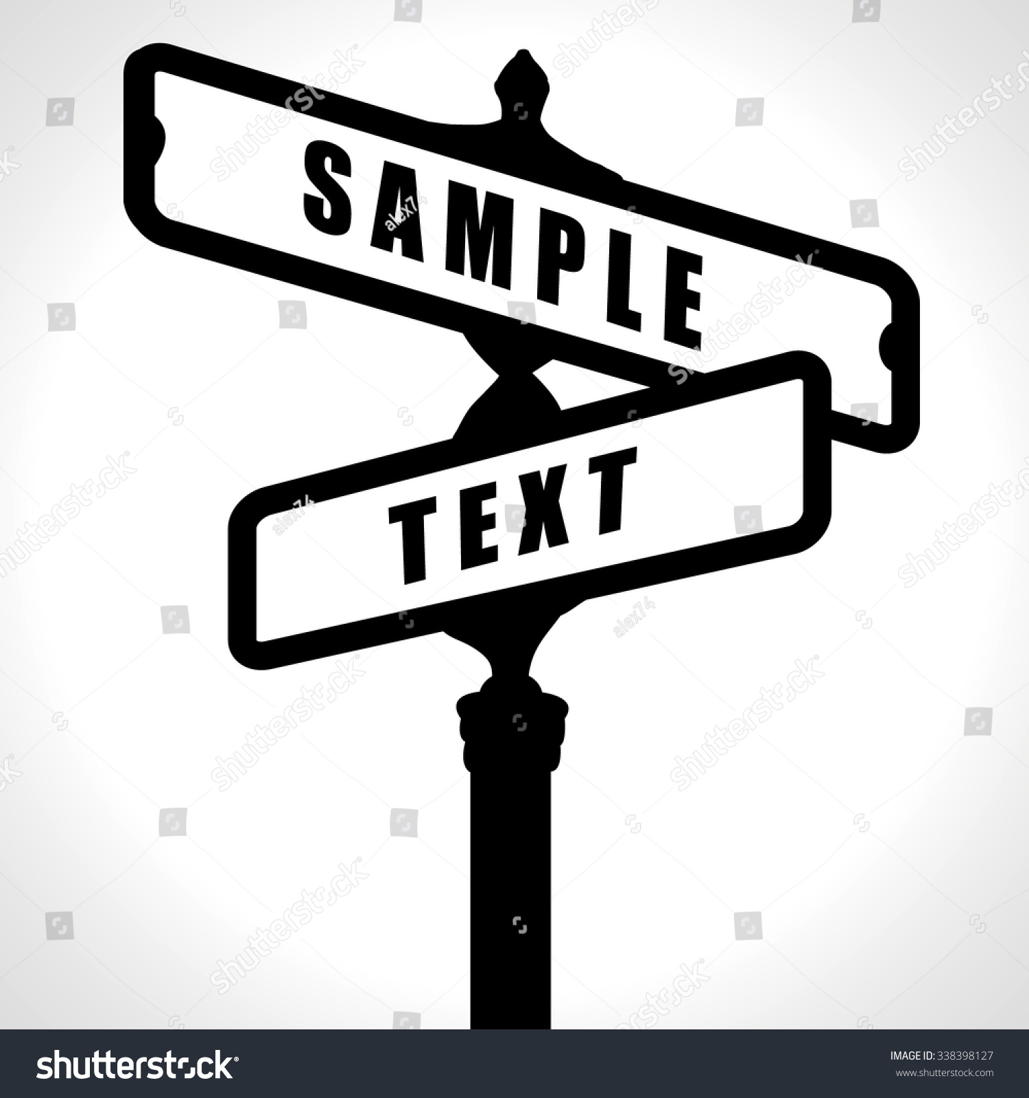 Download Street Index Vector Illustration Stock Vector 338398127 ...