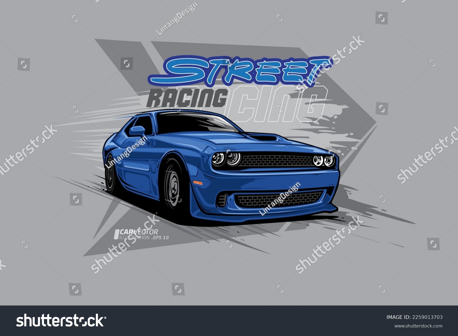 SVG of Street Racing Vector Illustration. Icon blue sport car vector template illustration can use logo t shirt, apparel, sticker group community, poster, flyer banner modify auto show. svg