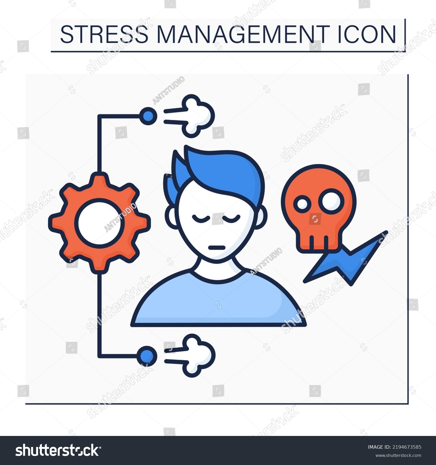 13,641 Stress pictogram Stock Illustrations, Images & Vectors ...