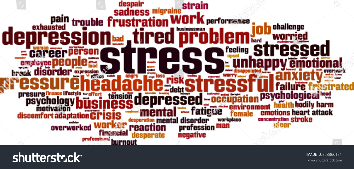 12,892 Stress word cloud Images, Stock Photos & Vectors | Shutterstock