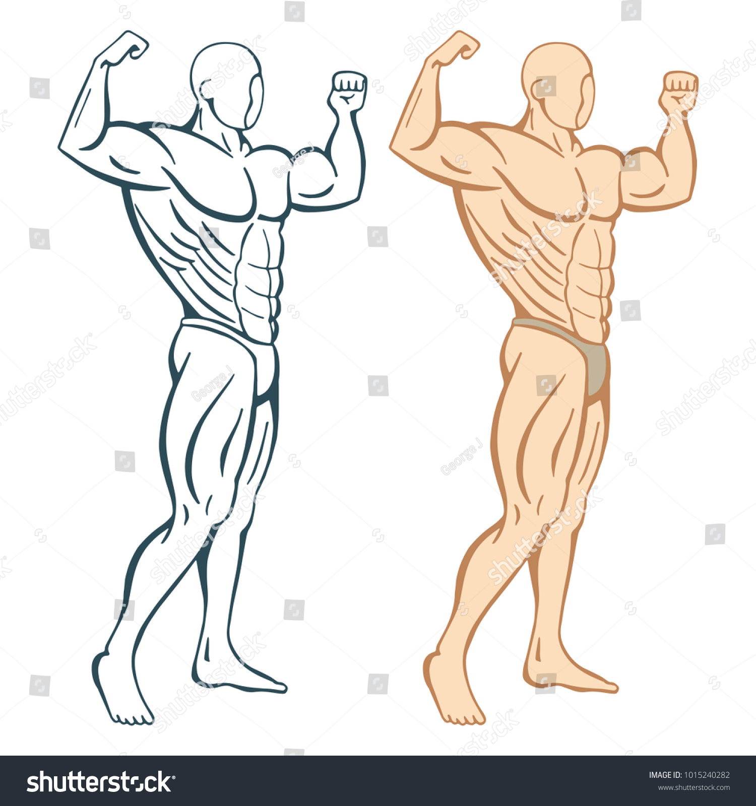 Featured image of post Body Strong Man Drawing You can also scroll down further to see step