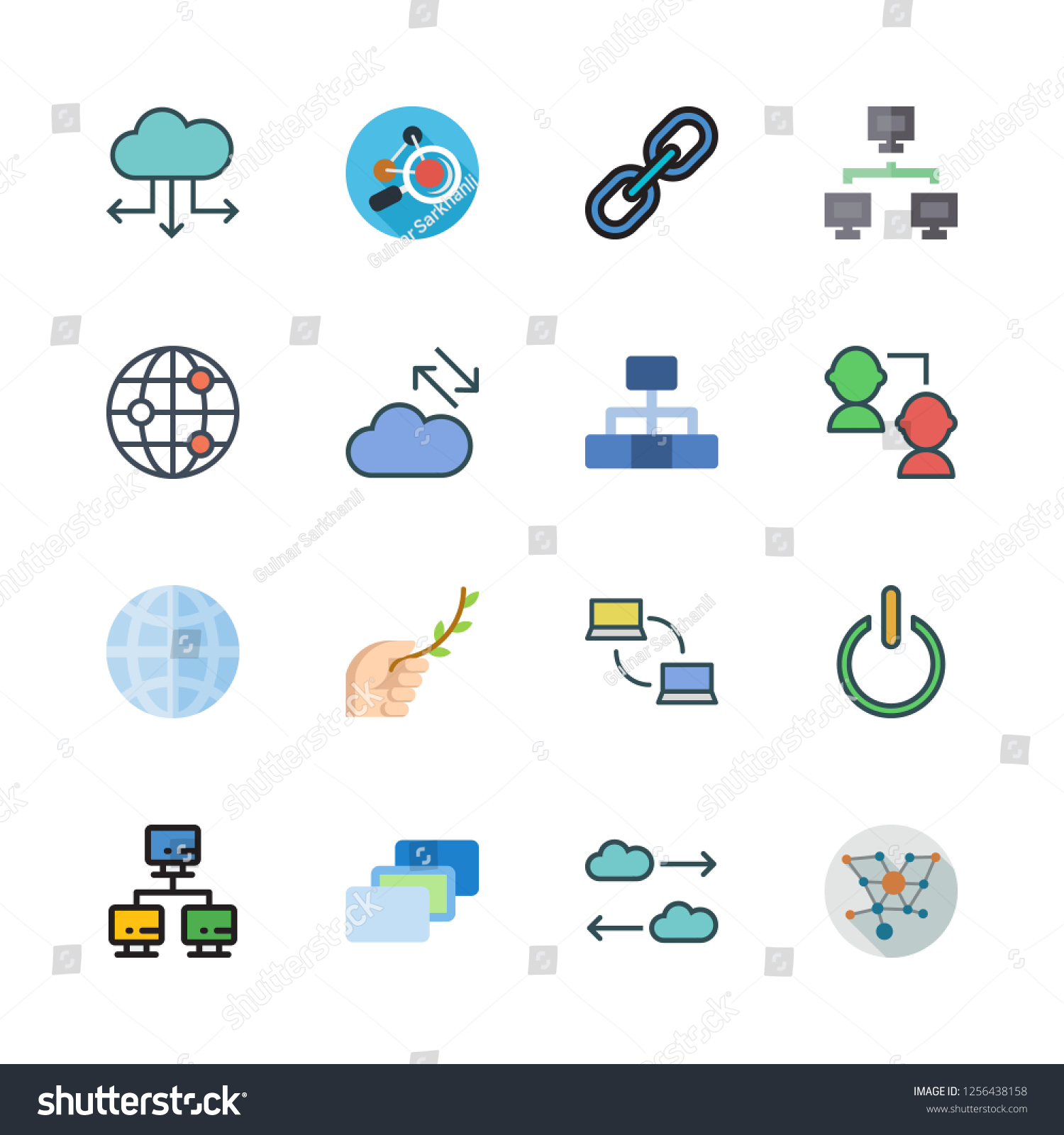 Structure Icon Set Vector Set About Stock Vector (Royalty Free ...