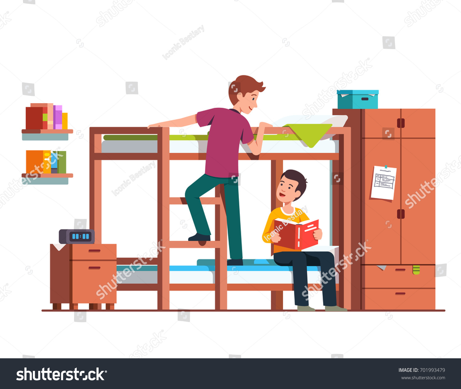 Student Boy Climbing Bunk Bed Ladder Stock Vector 701993479 ... for Student Climbing Ladder
268zmd Student Boy Climbing Bunk Bed Ladder Stock Vector 701993479 ... for Student Climbing Ladder
268zmd