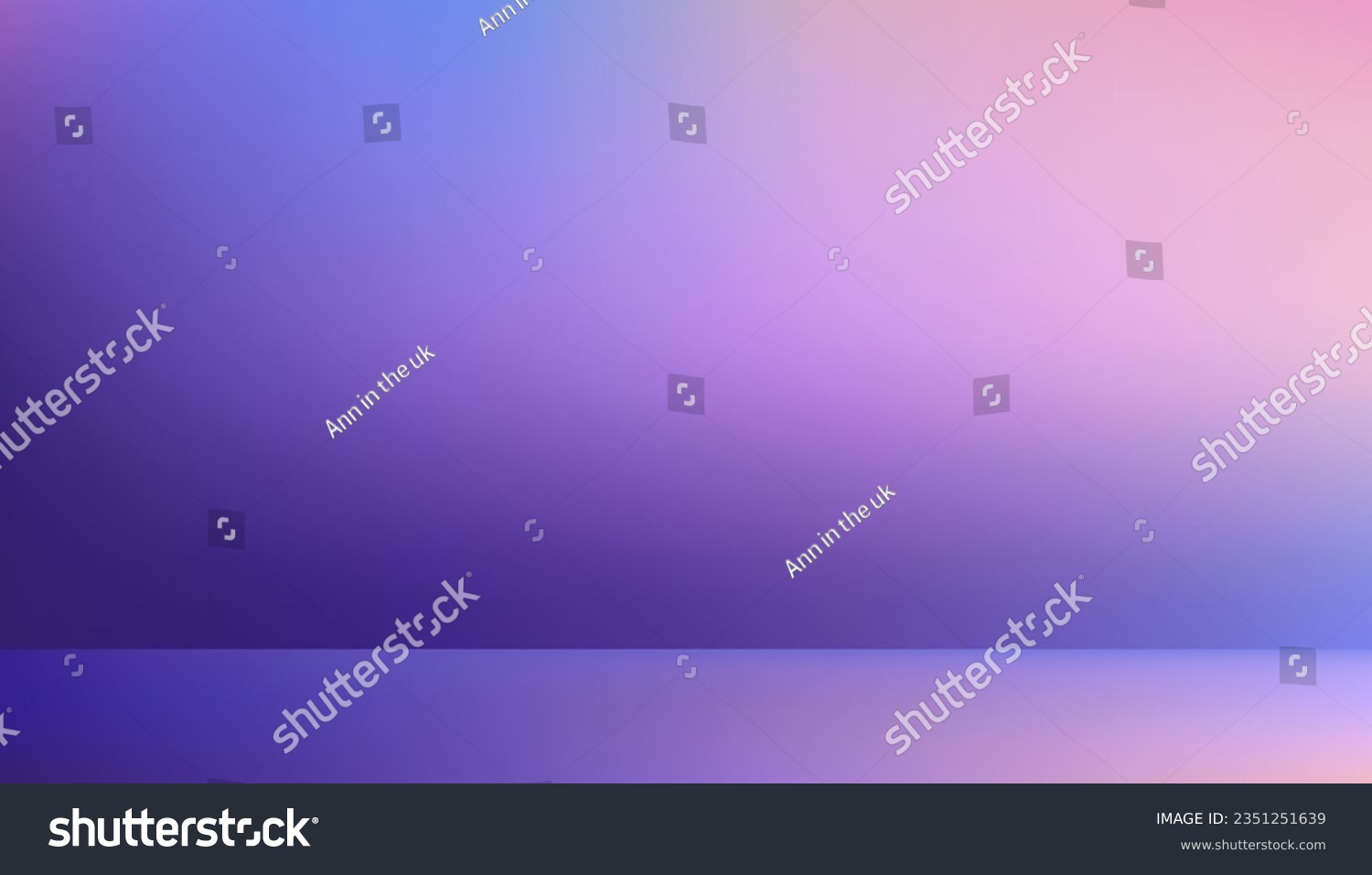 SVG of Studio background,Empty Room lilac ombre color wall and flooring. Studio display podium with blurry pink,violet and blue template.Vector banner Futuristic neon for product future cyberspace concept svg