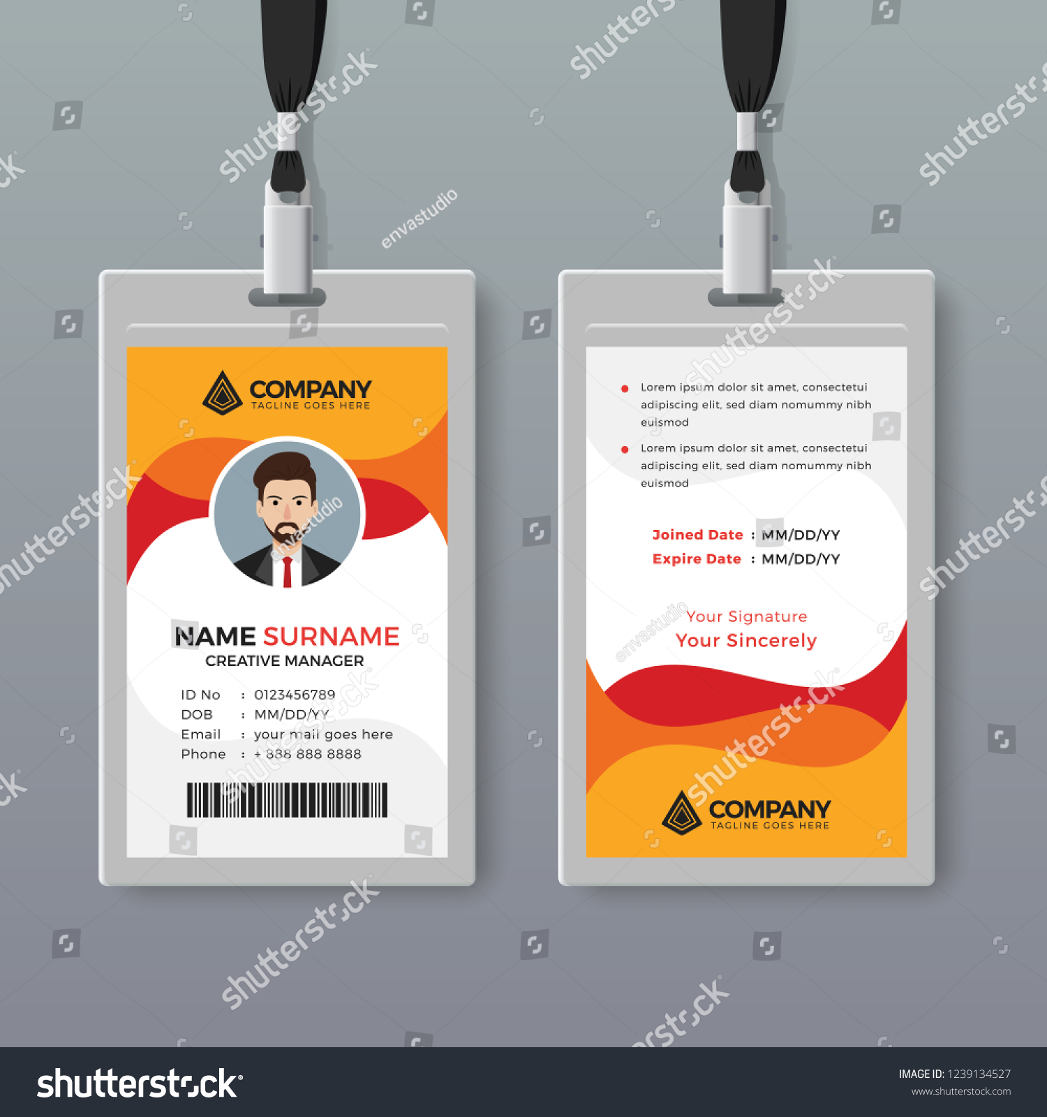 vektor-stok-stylish-id-card-design-template-tanpa-royalti-1239134527