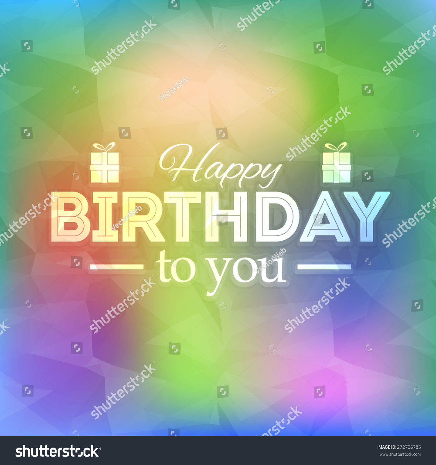 Happy birthday to you stylish text Happy birthday to you stylish text