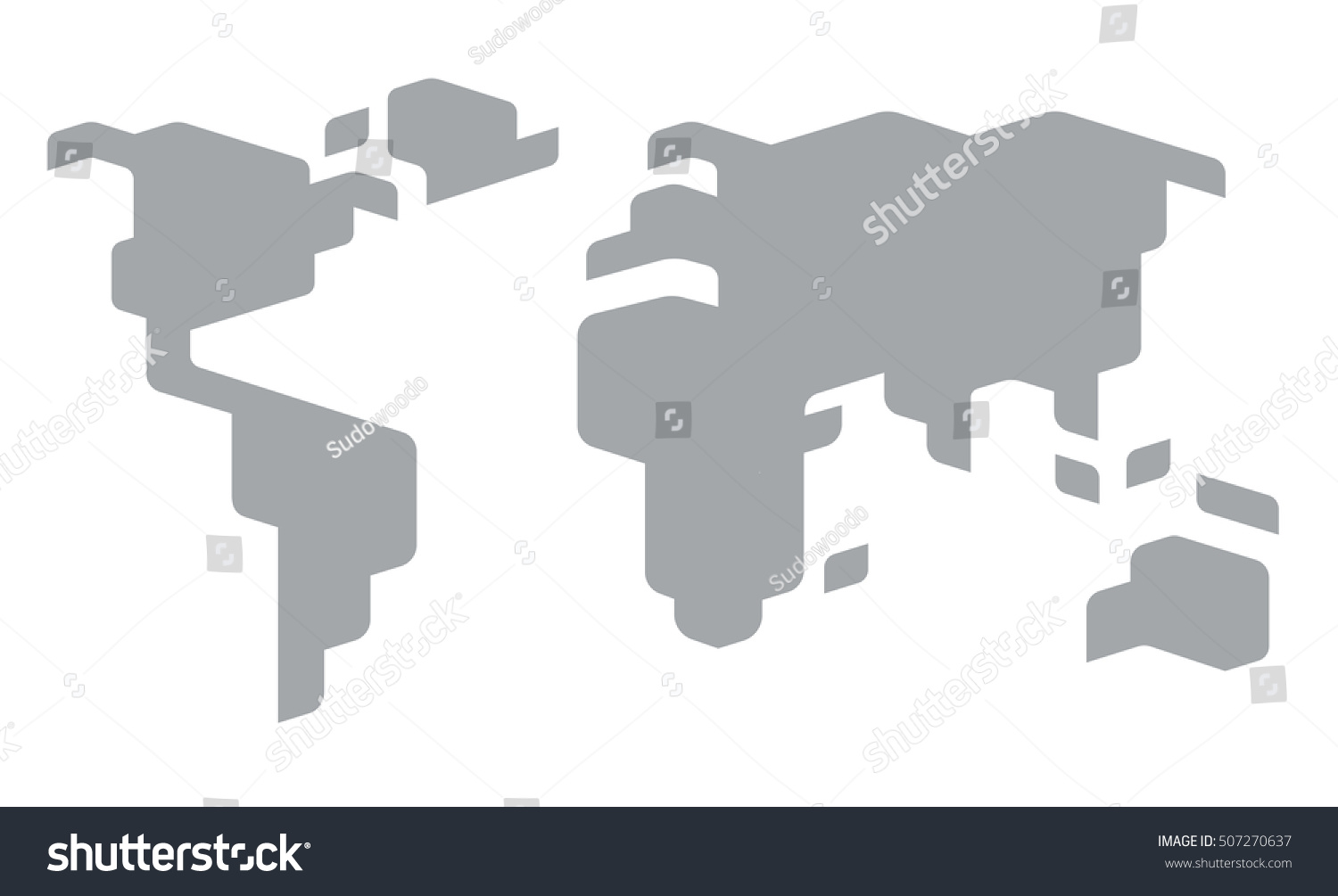 Resultado de imagen de world map simplified