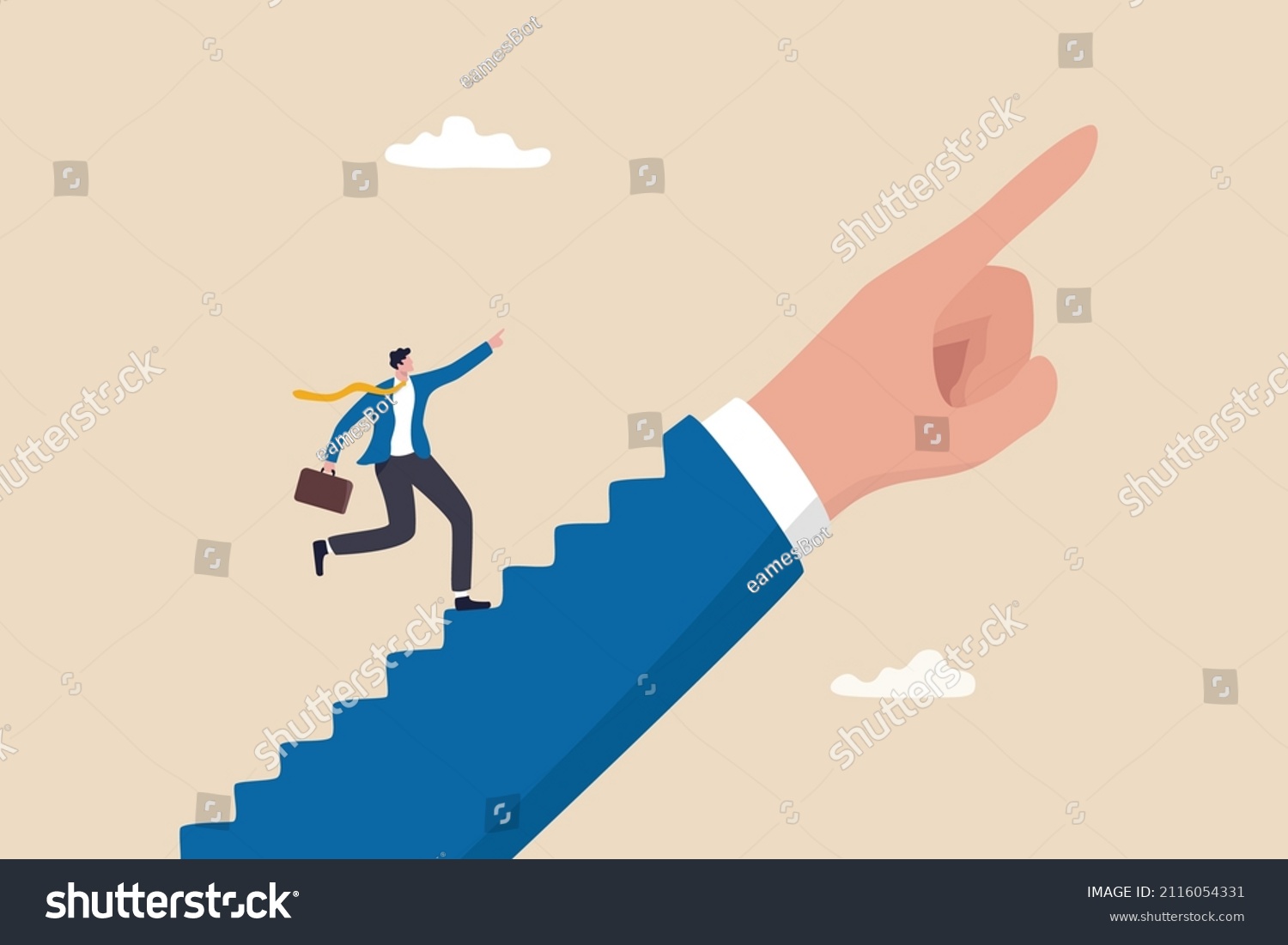 success-step-leadership-career-path-growth-stock-vector-royalty-free