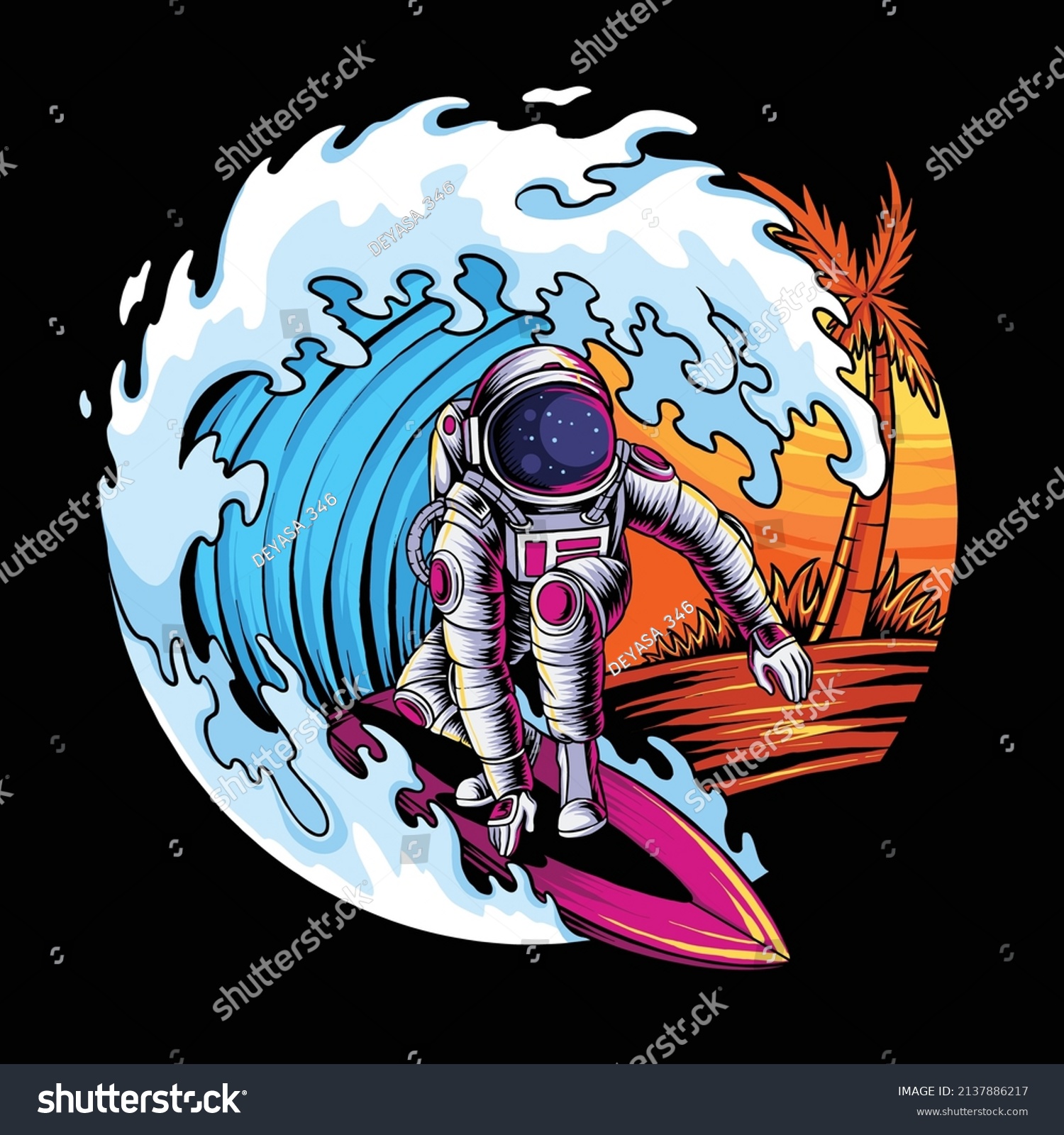 155,581 Surf Art Images, Stock Photos & Vectors 