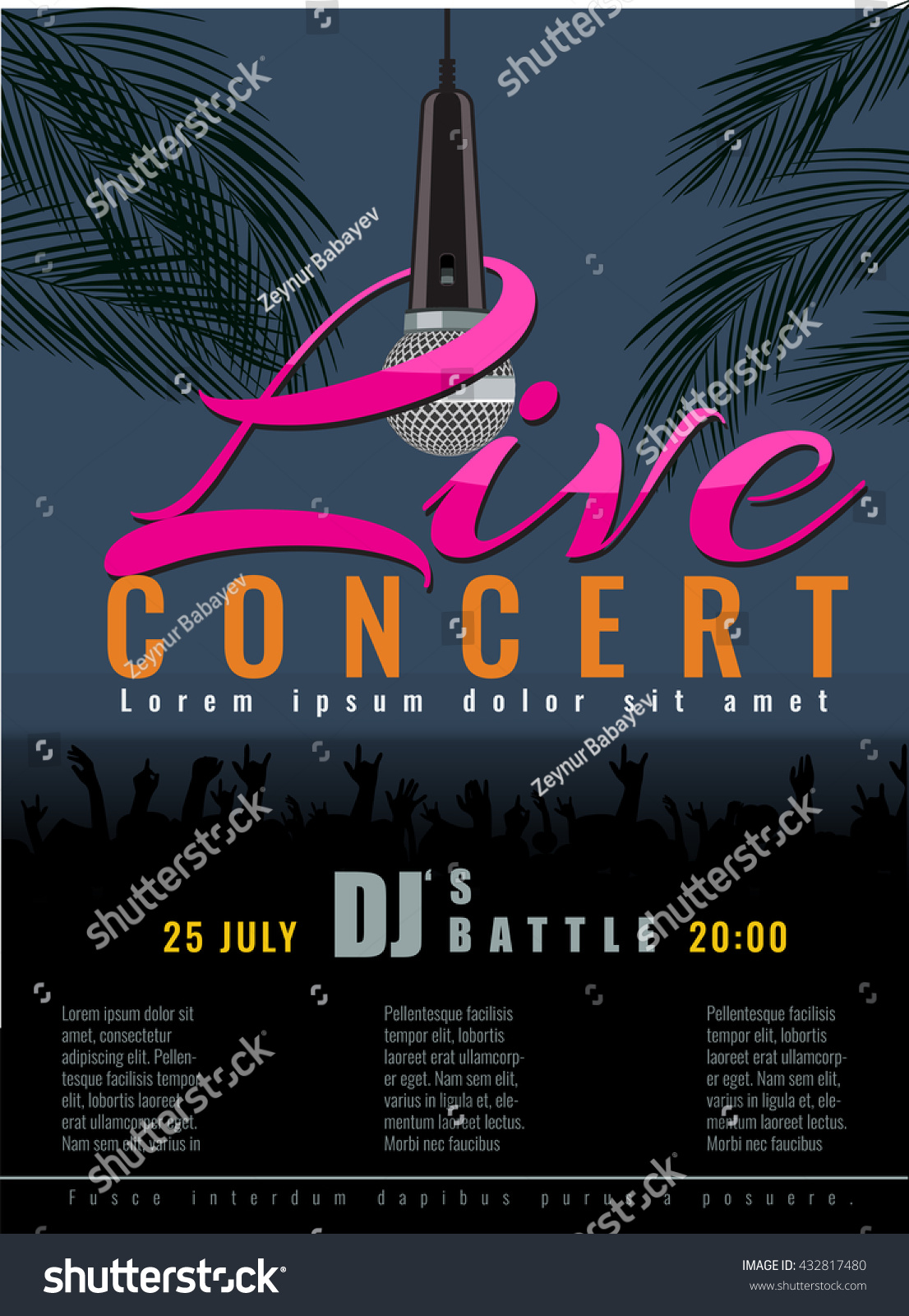 concert fliers