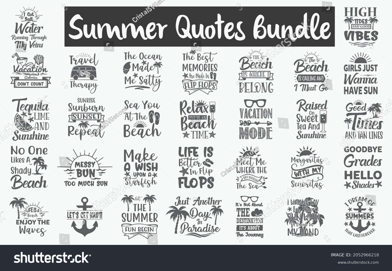 SVG of Summer Quotes SVG Designs Bundle. Funny Summer quotes SVG cut files bundle, Hello Summer quotes t shirt designs bundle, Quotes about Summer,  beach cut files,  beach eps files svg