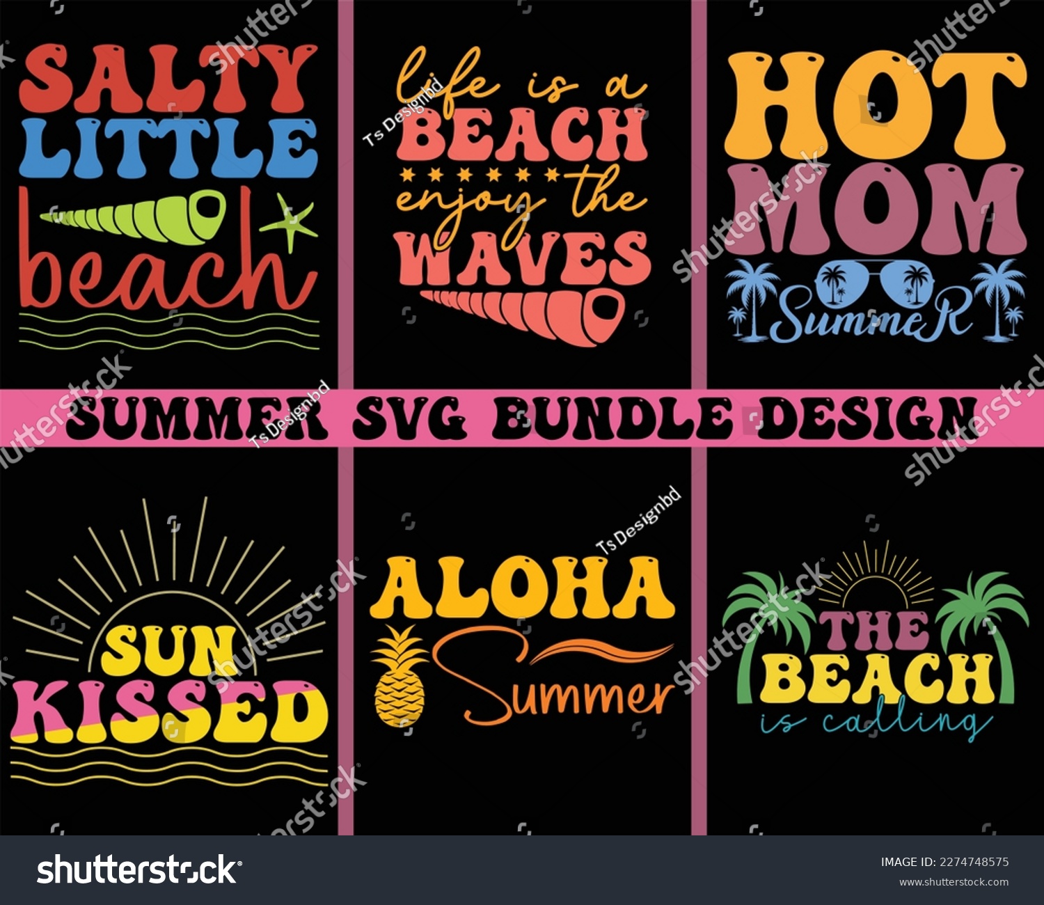 SVG of summer SVG design bundle,Summer Beach Bundle SVG,Summer Quotes SVG Designs Bundle,Summer Design for Shirts,Hello Summer quotes t shirt designs bundle, Quotes about Summer, beach cut files svg
