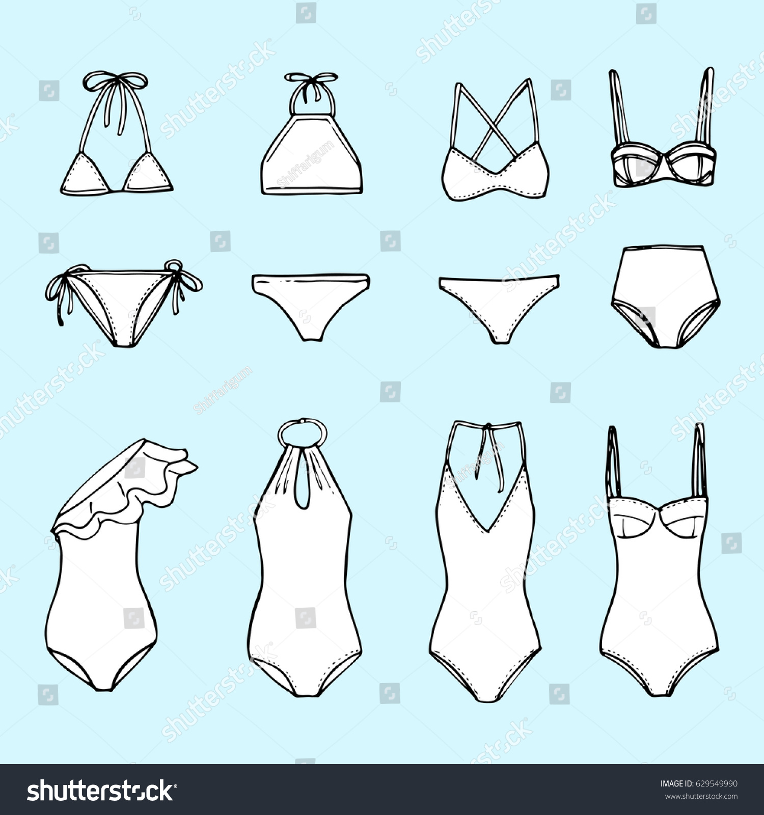 summer swimming costumes