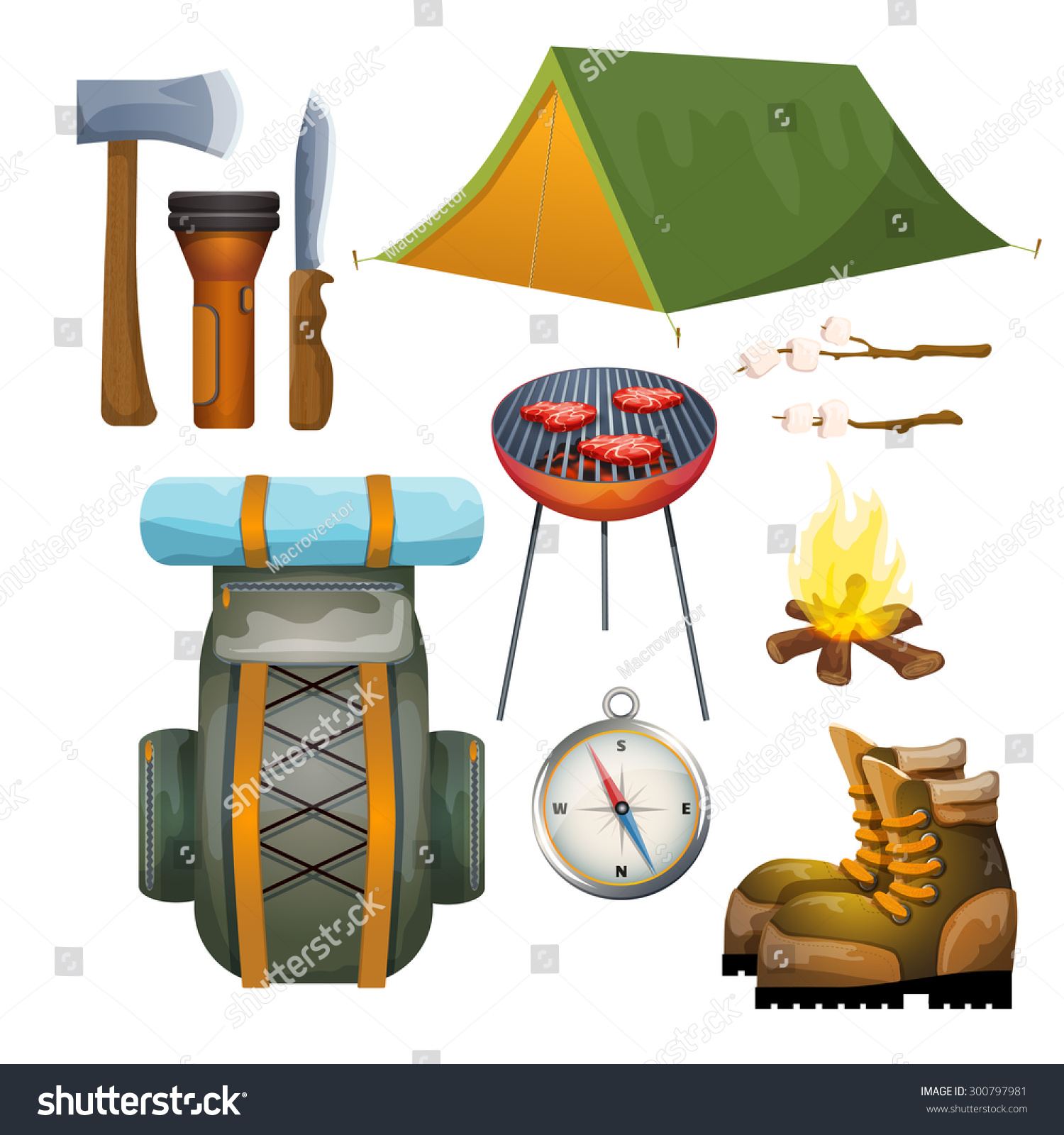 camping gear and accessories