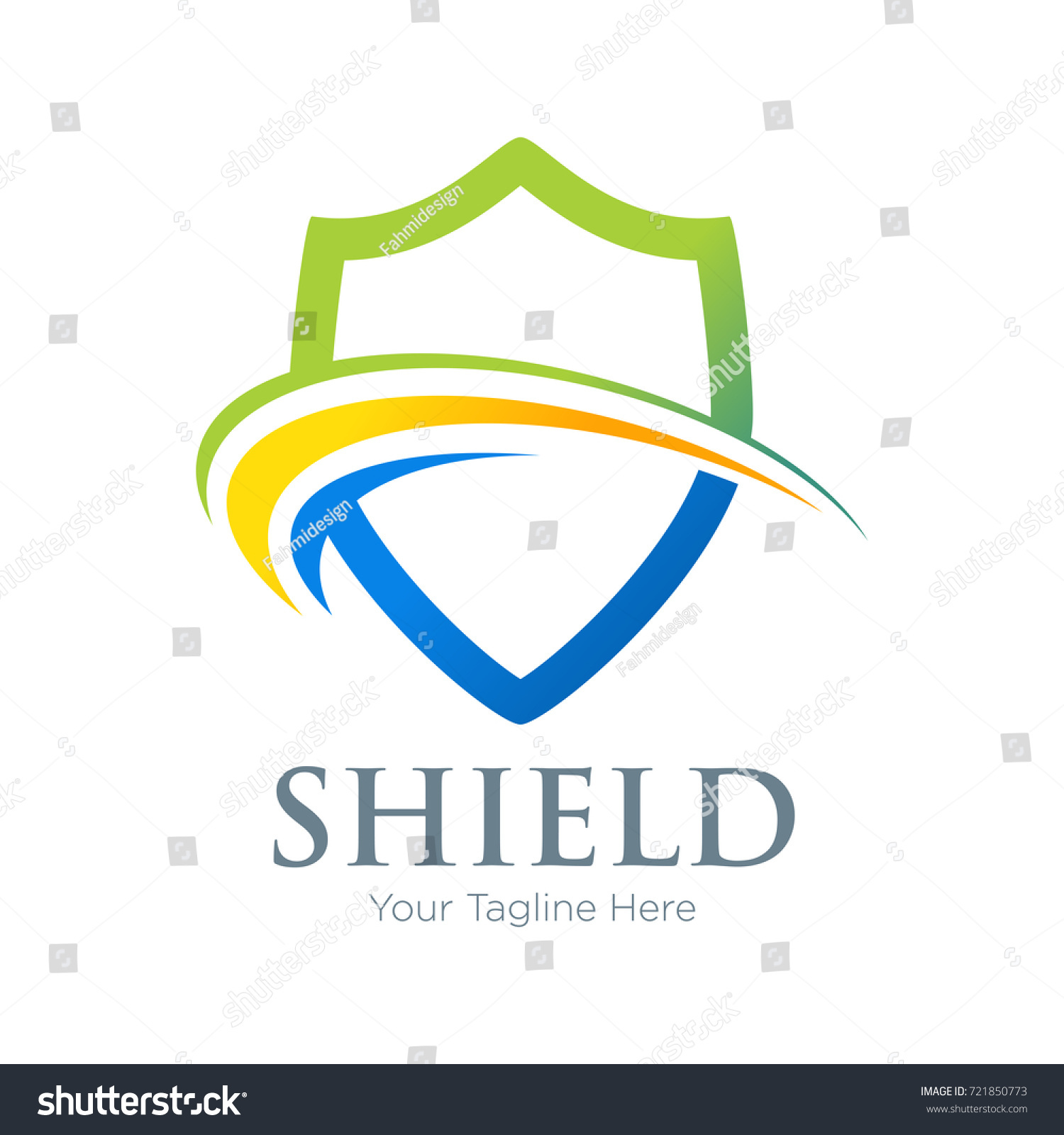 Sun Shield Logo Stock Vector (Royalty Free) 721850773 | Shutterstock