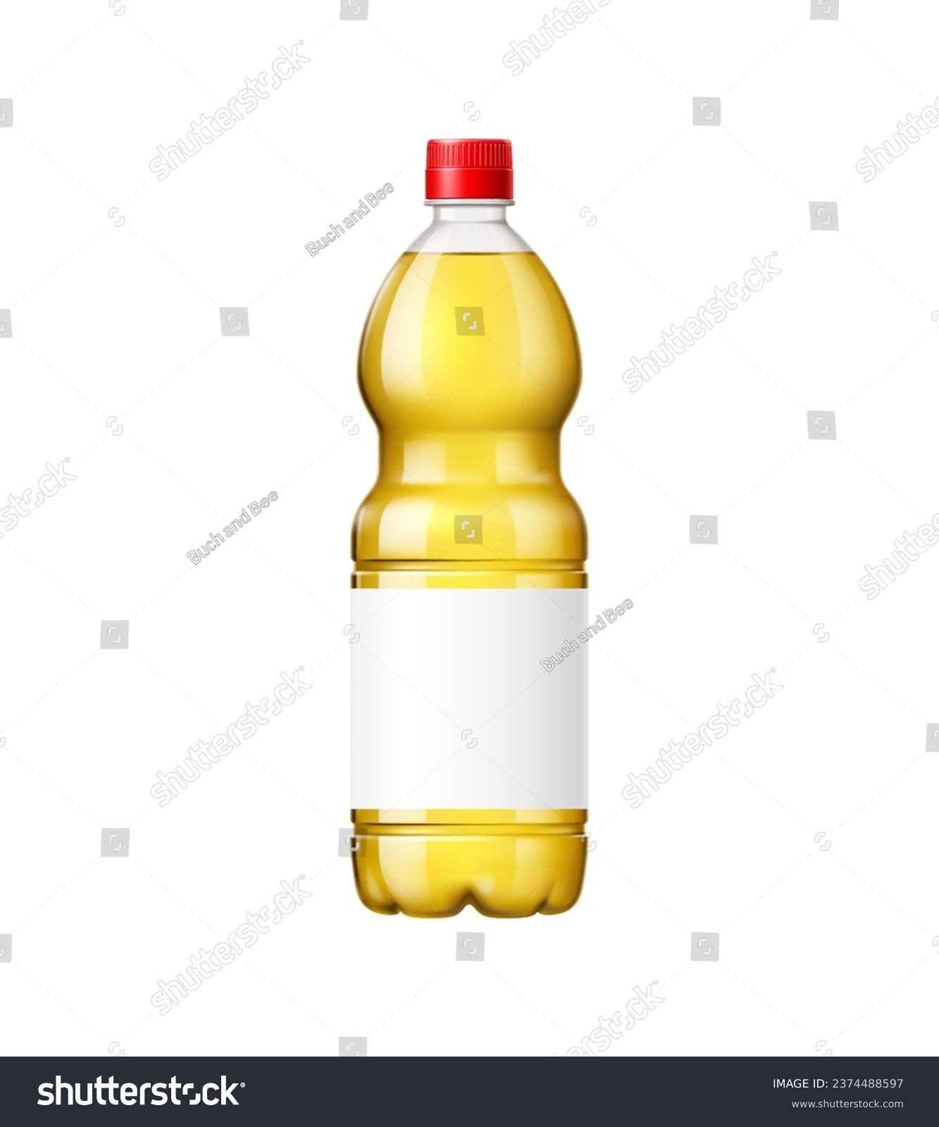 SVG of Sunflower oil bottle Mockup, isolated vector modern 3d design, showcasing golden essence of natural goodness. Perfect for a healthy and flavorful cooking experience. Plastic tube with blank label svg