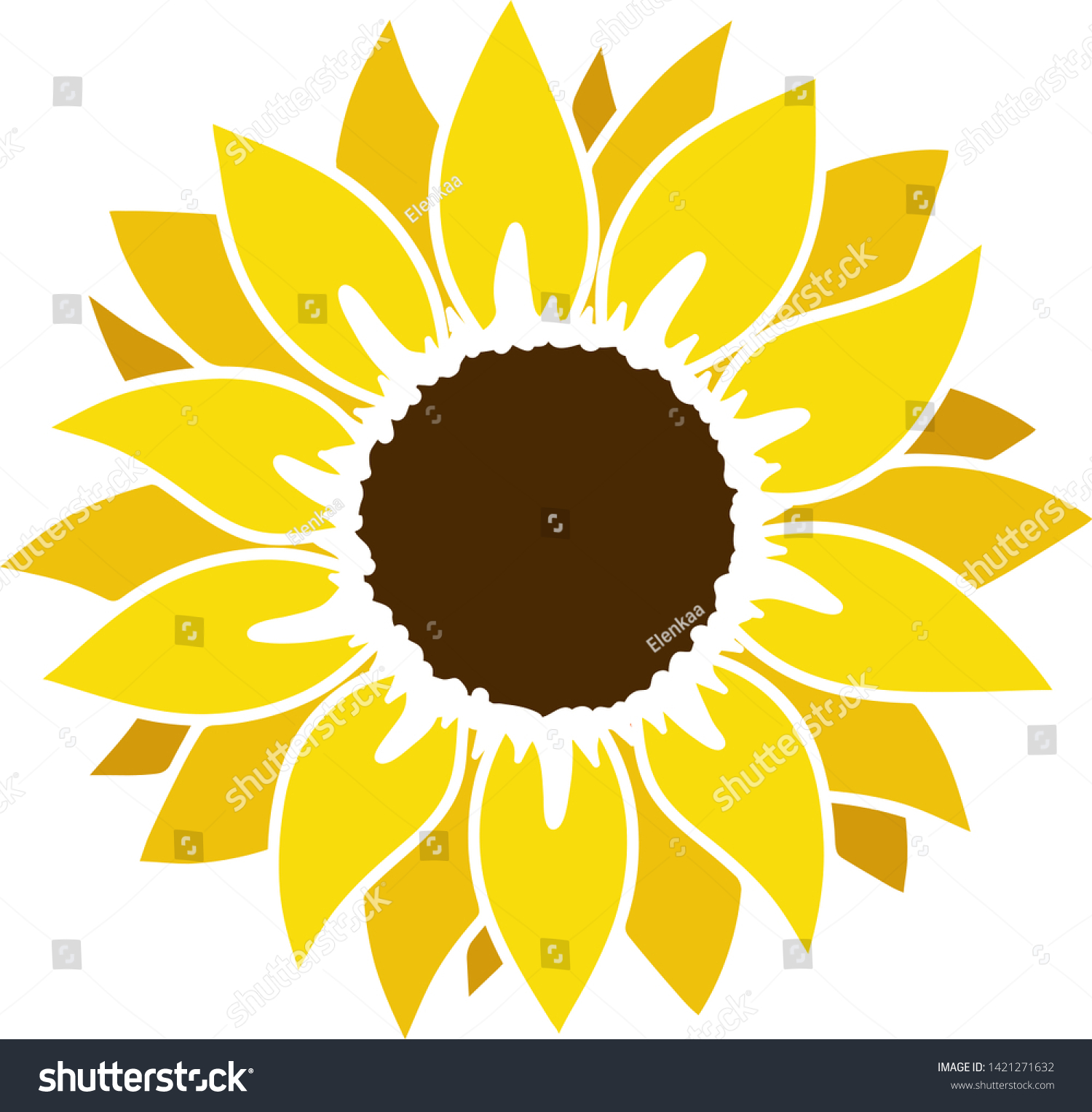 1,019 Sunflower stencil Images, Stock Photos & Vectors | Shutterstock