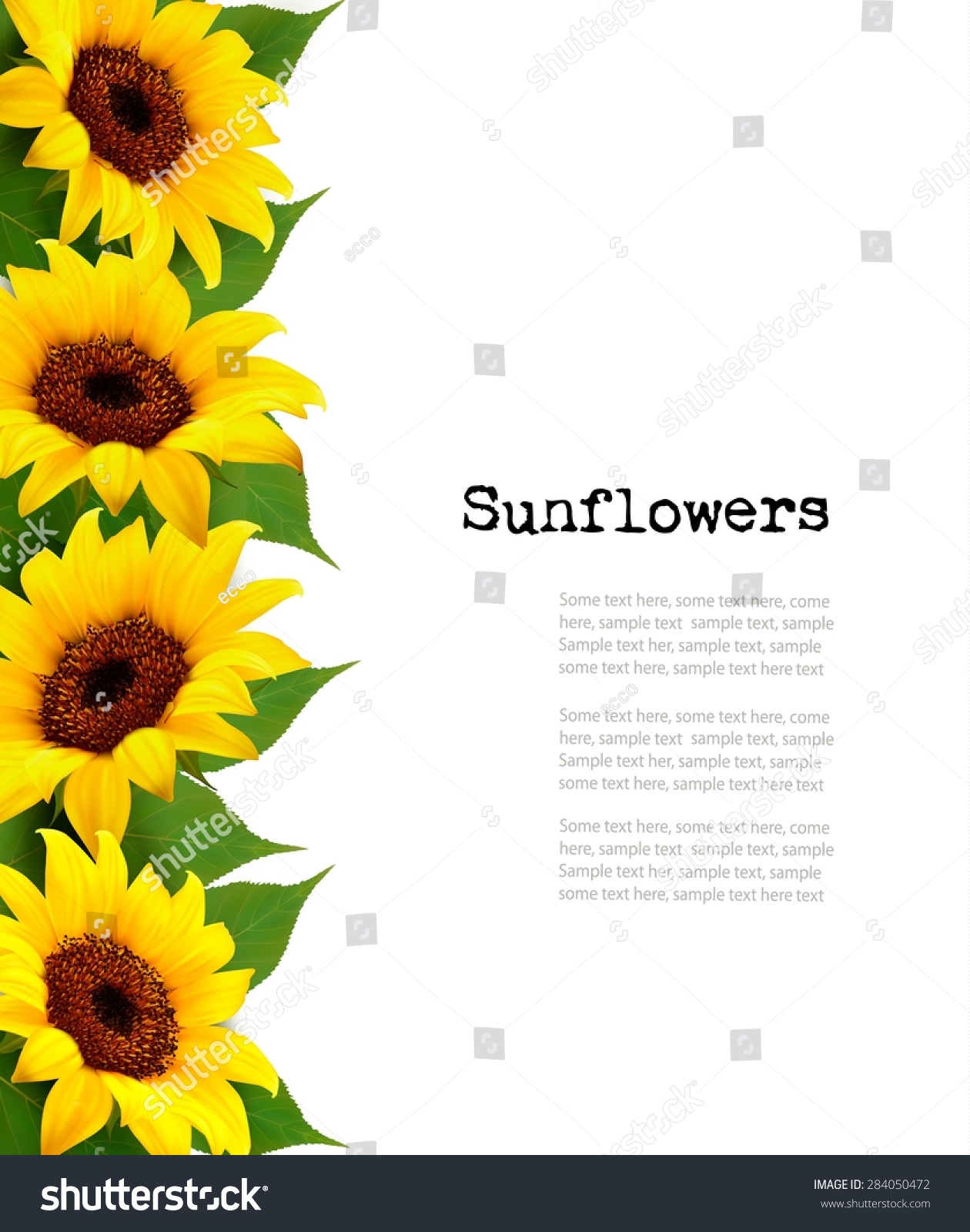 Free Free 302 Sunflower Leaves Svg Free SVG PNG EPS DXF File