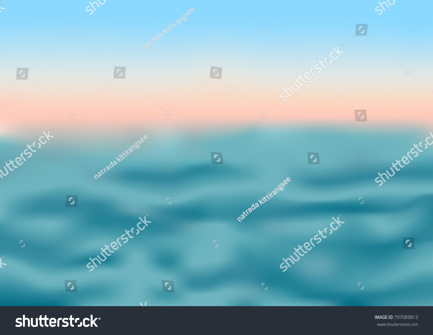 SVG of Sunrise background. Abstract beautiful silky wave blue topaz illustration decoration element for design.Shiny deep  texture.  vector illustration. svg