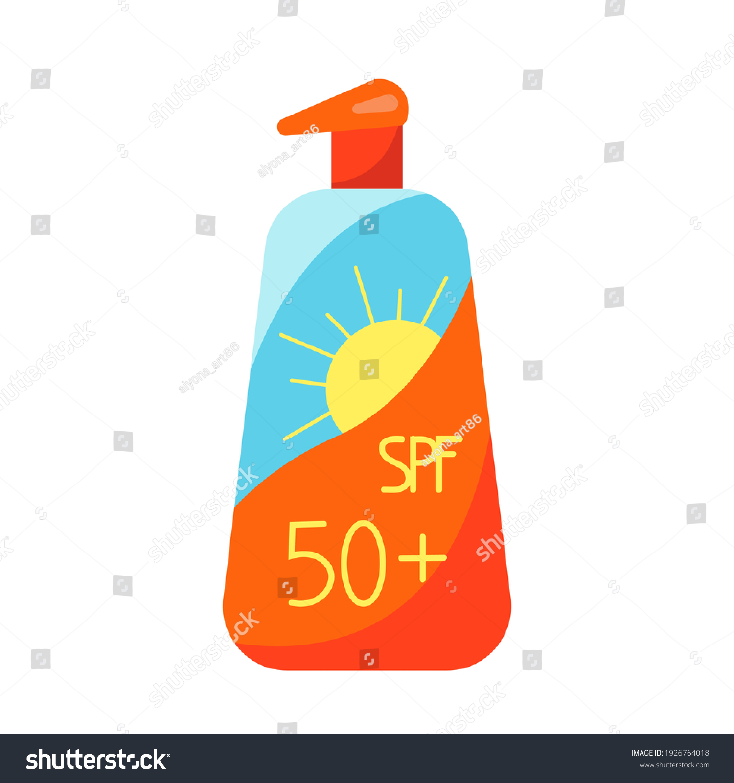 5,989 Cartoon sunscreen Images, Stock Photos & Vectors | Shutterstock