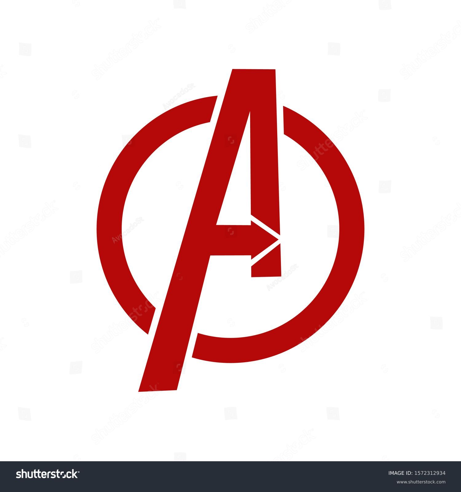 SVG of Super heroes logo placed on white background. Vector illustration. svg