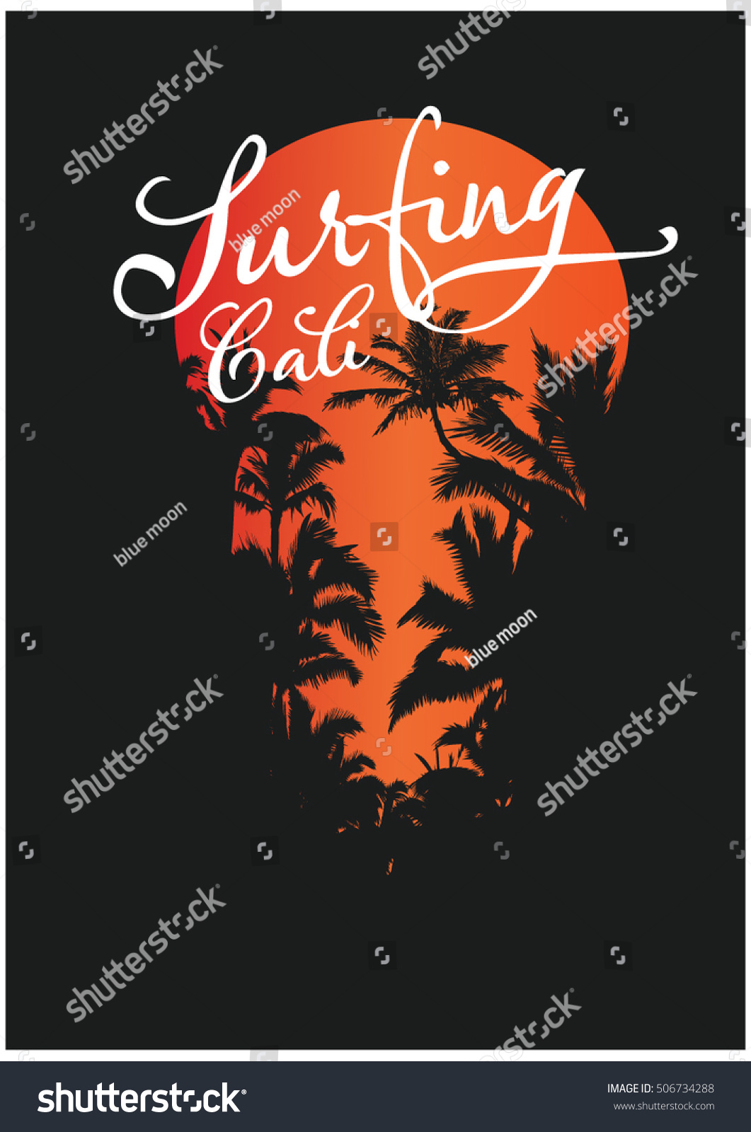 Surfing Artwork Clothing Graphic T Shirt Stock Vector Royalty Free 506734288 2937