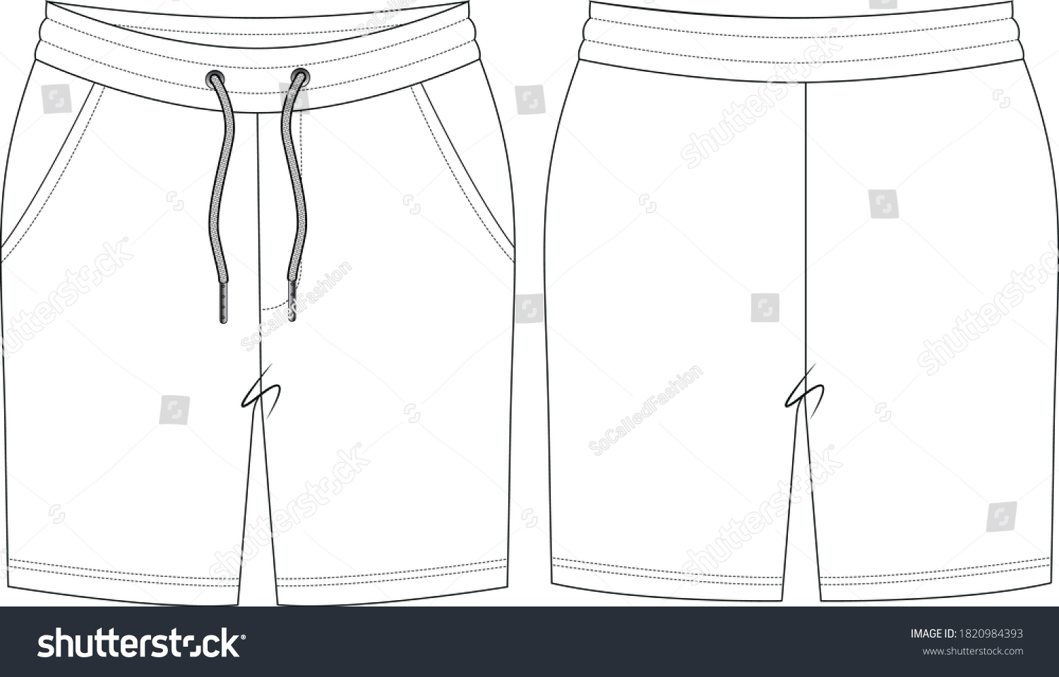 594 Drawstring pants Stock Illustrations, Images & Vectors | Shutterstock