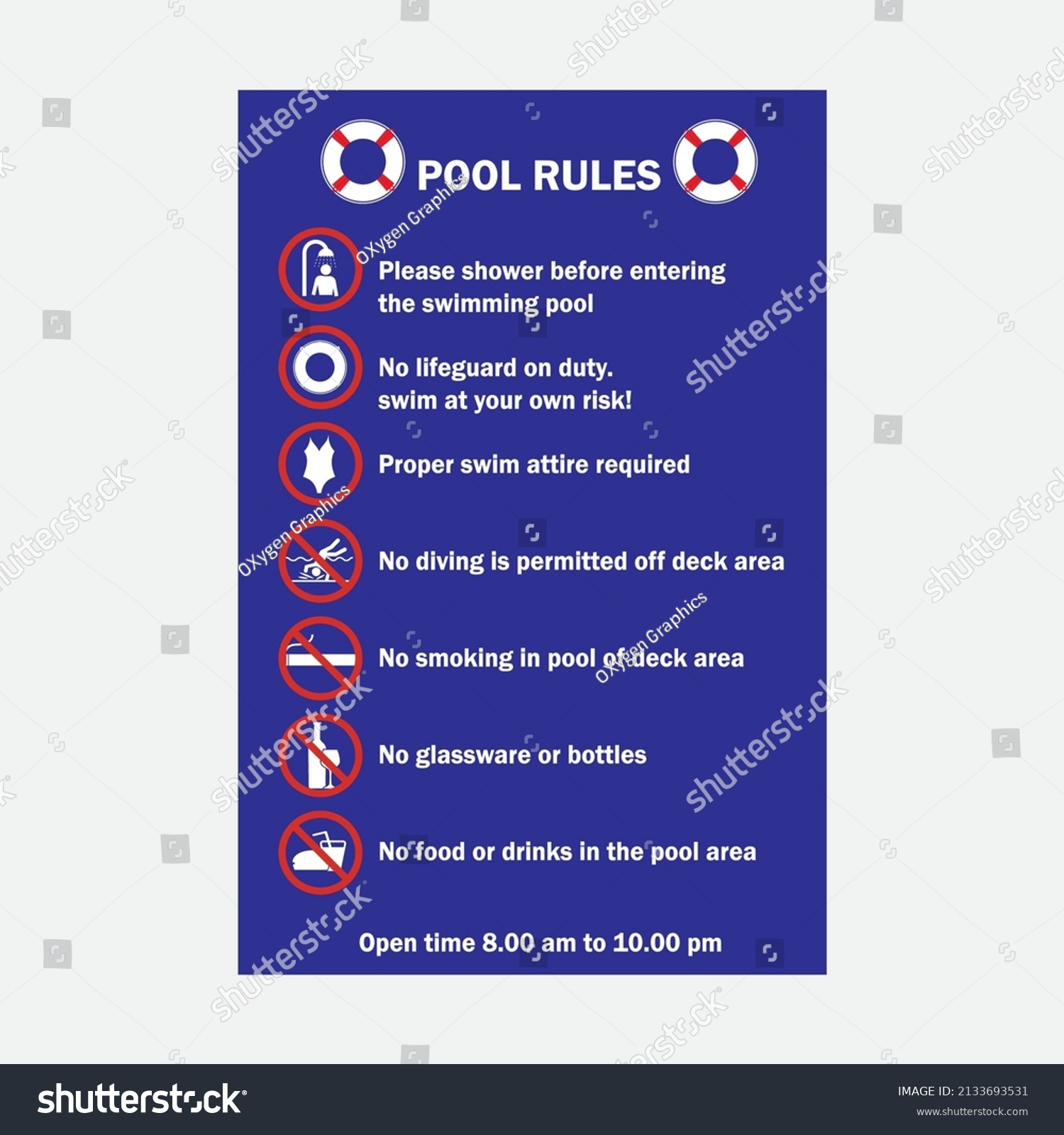 956 Pool Safety Rules Images Stock Photos Vectors Shutterstock   Stock Vector Swimming Pool Rules Banner Vector 2133693531 