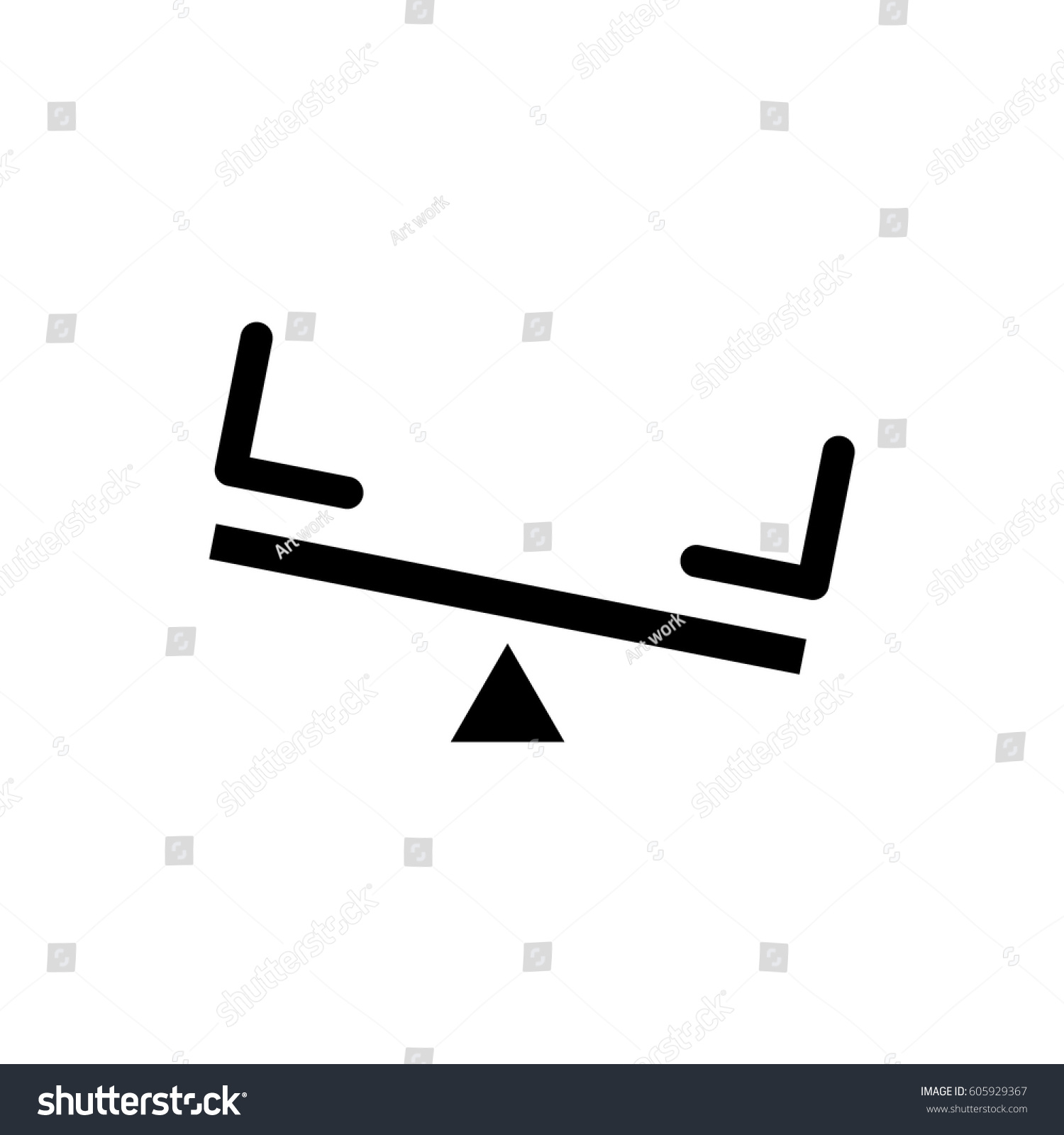 Swing Icon Stock Vector (Royalty Free) 605929367 | Shutterstock