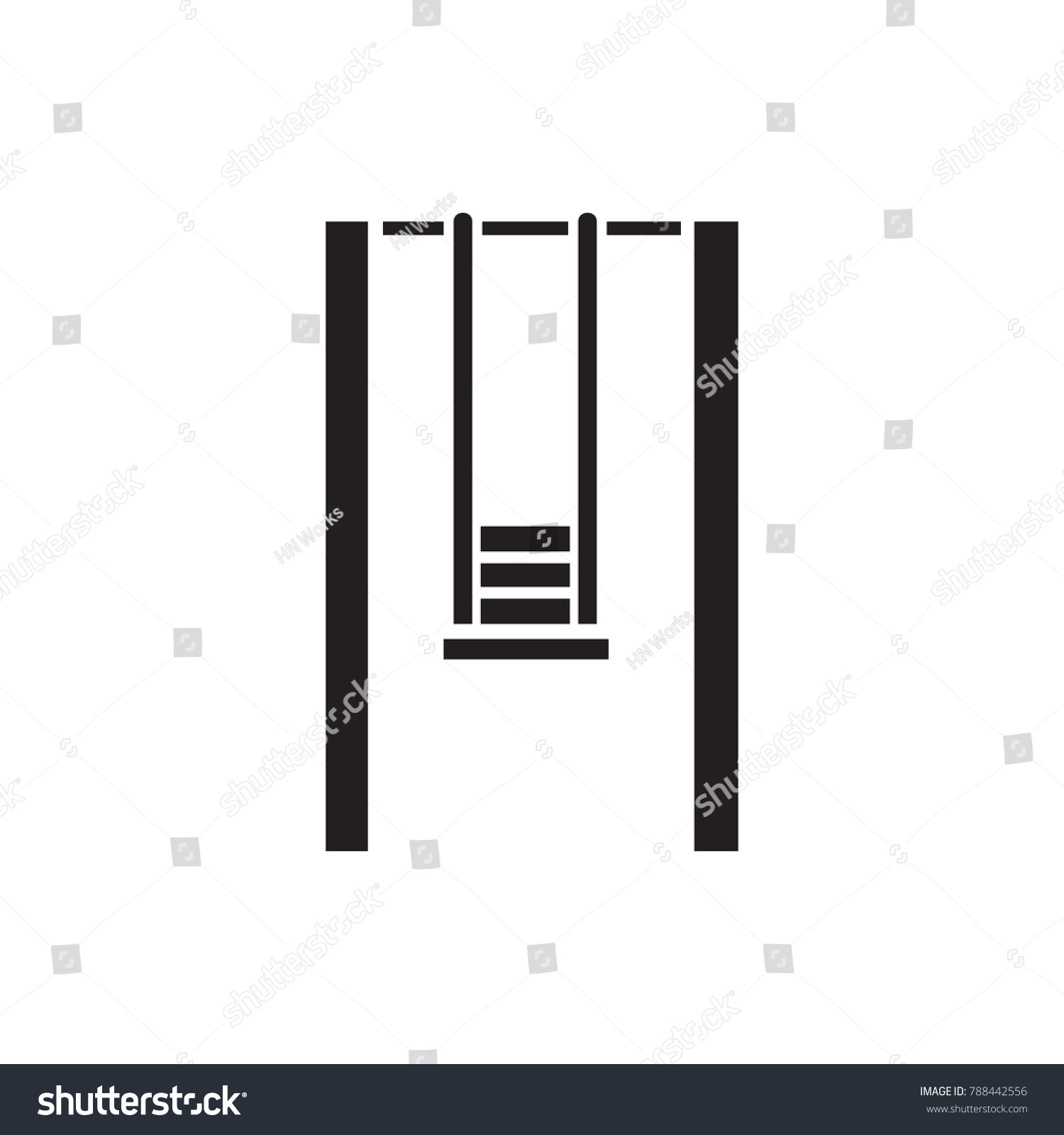 Swing Icon Illustration Isolated Vector Sign Stock Vector (Royalty Free ...