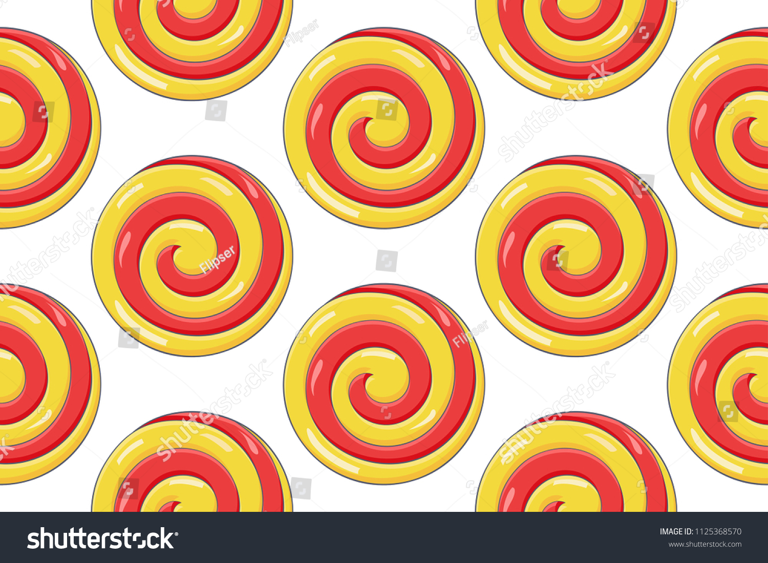 Download Swirl Lollipop Red Yellow Sugar Candy Stock Vector Royalty Free 1125368570 PSD Mockup Templates
