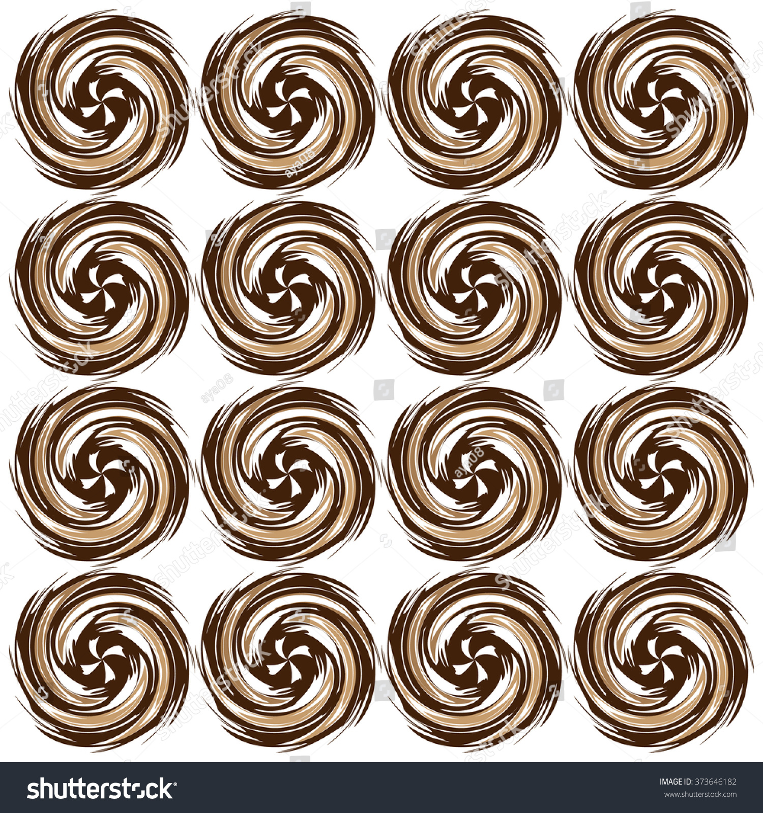 Swirl Pattern Stock Vector 373646182 - Shutterstock