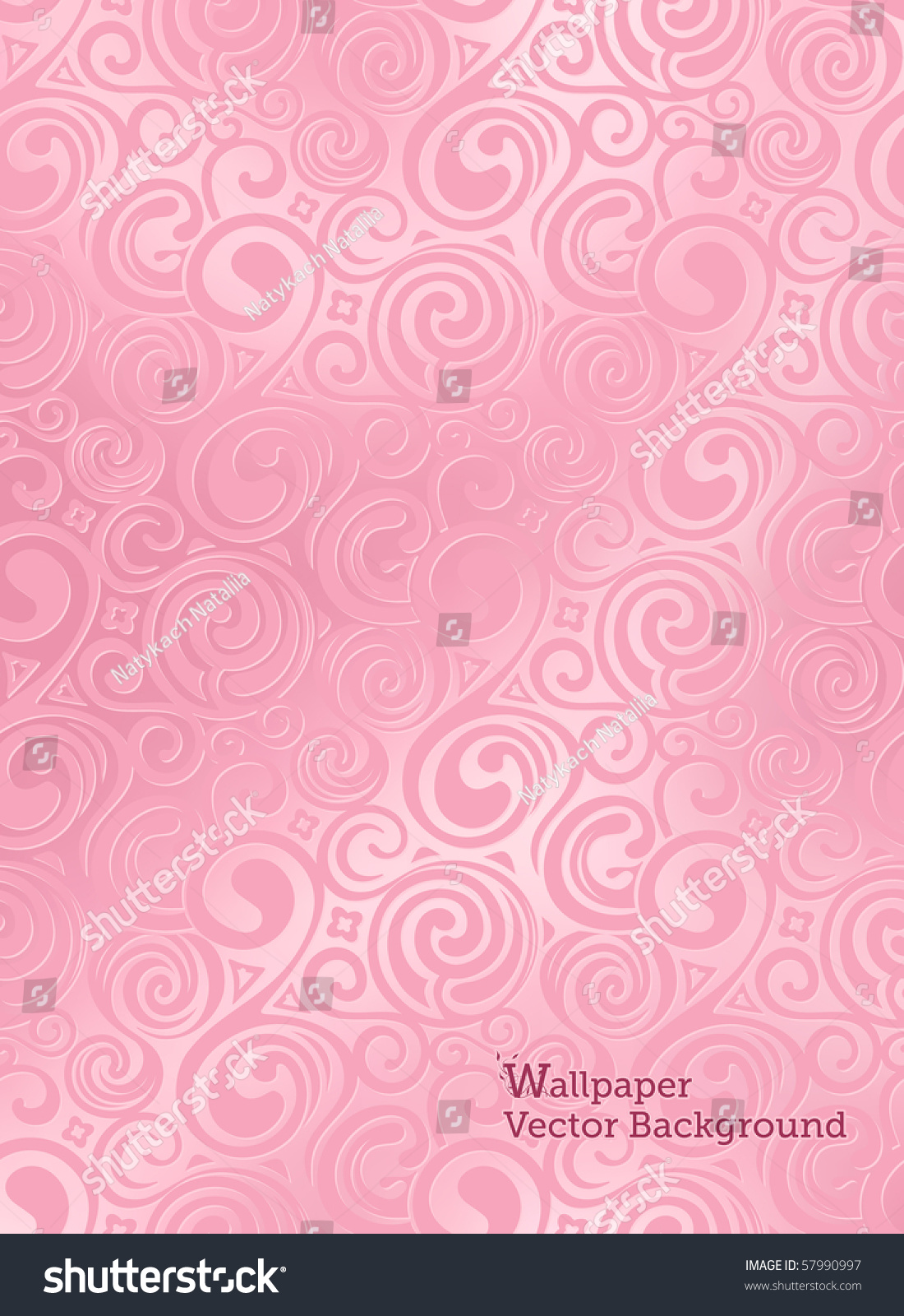 Swirl Pattern Vector Background Stock Vector (Royalty Free) 57990997