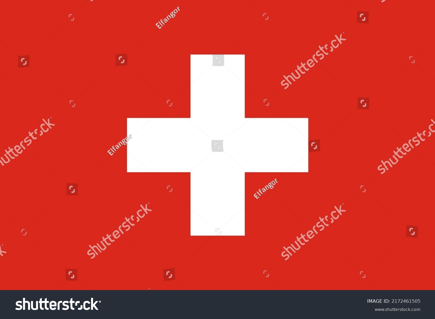 SVG of Swiss flag. Flag of Switzerland. Red-white flag of the Swiss state. svg
