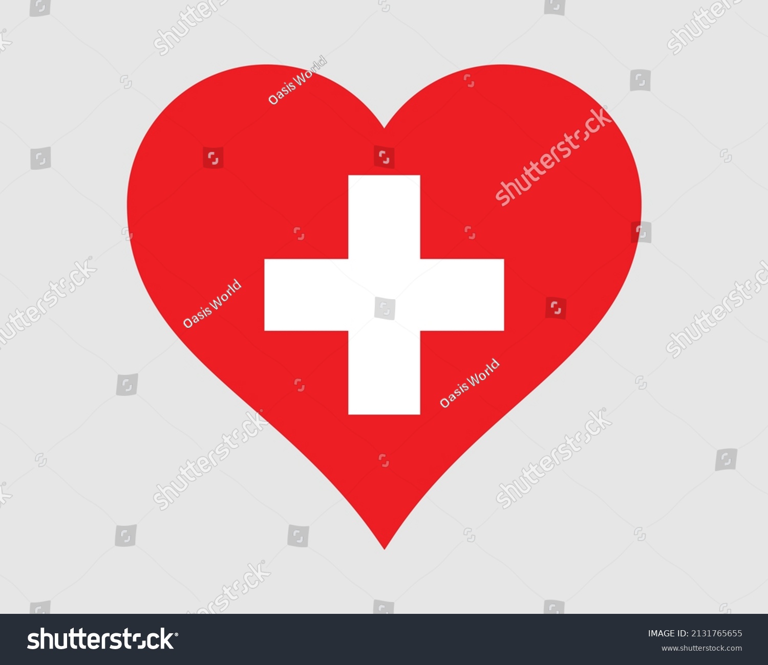 SVG of Switzerland Heart Flag. Swiss Love Shape Country Nation National Flag. Swiss Confederation Banner Icon Sign Symbol. EPS Vector Illustration. svg