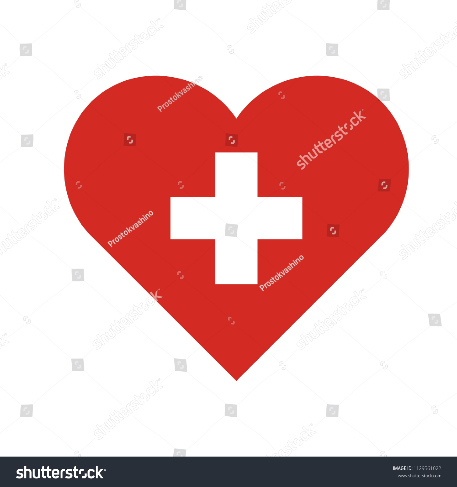 28,224 Red Heart With Cross Images, Stock Photos & Vectors 