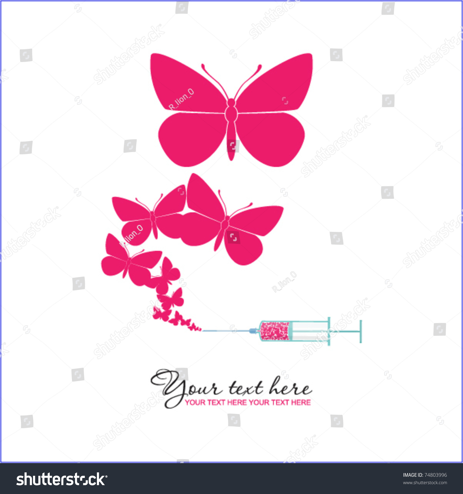 Download Syringe Butterfly Vector Illustration 3 Stock Vector ...