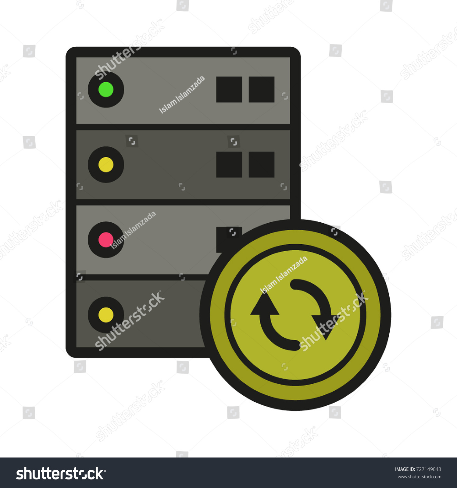 System Technology Icon Stock Vector (Royalty Free) 727149043 | Shutterstock