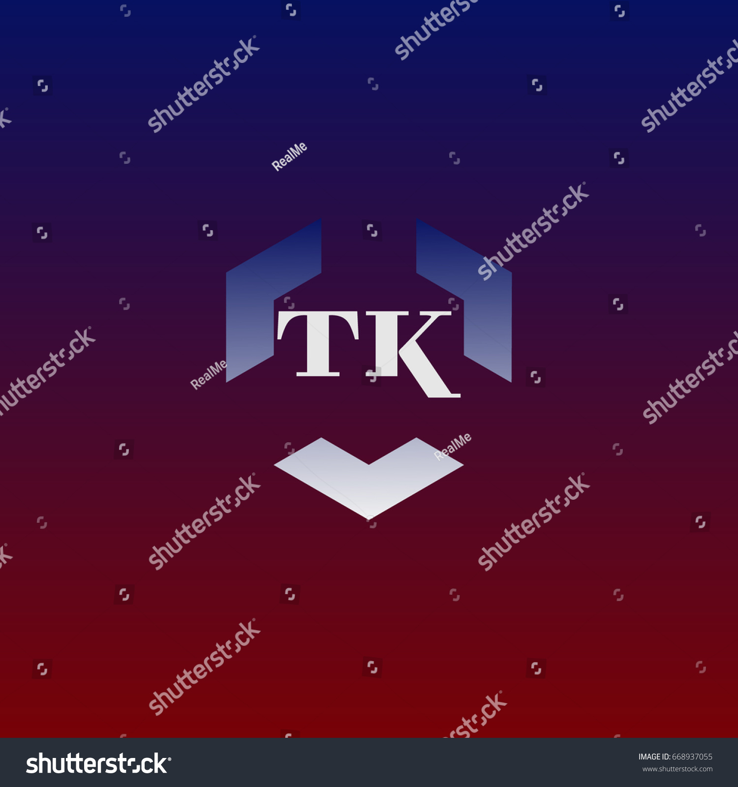 T K Logo Stock Vector (Royalty Free) 668937055 | Shutterstock