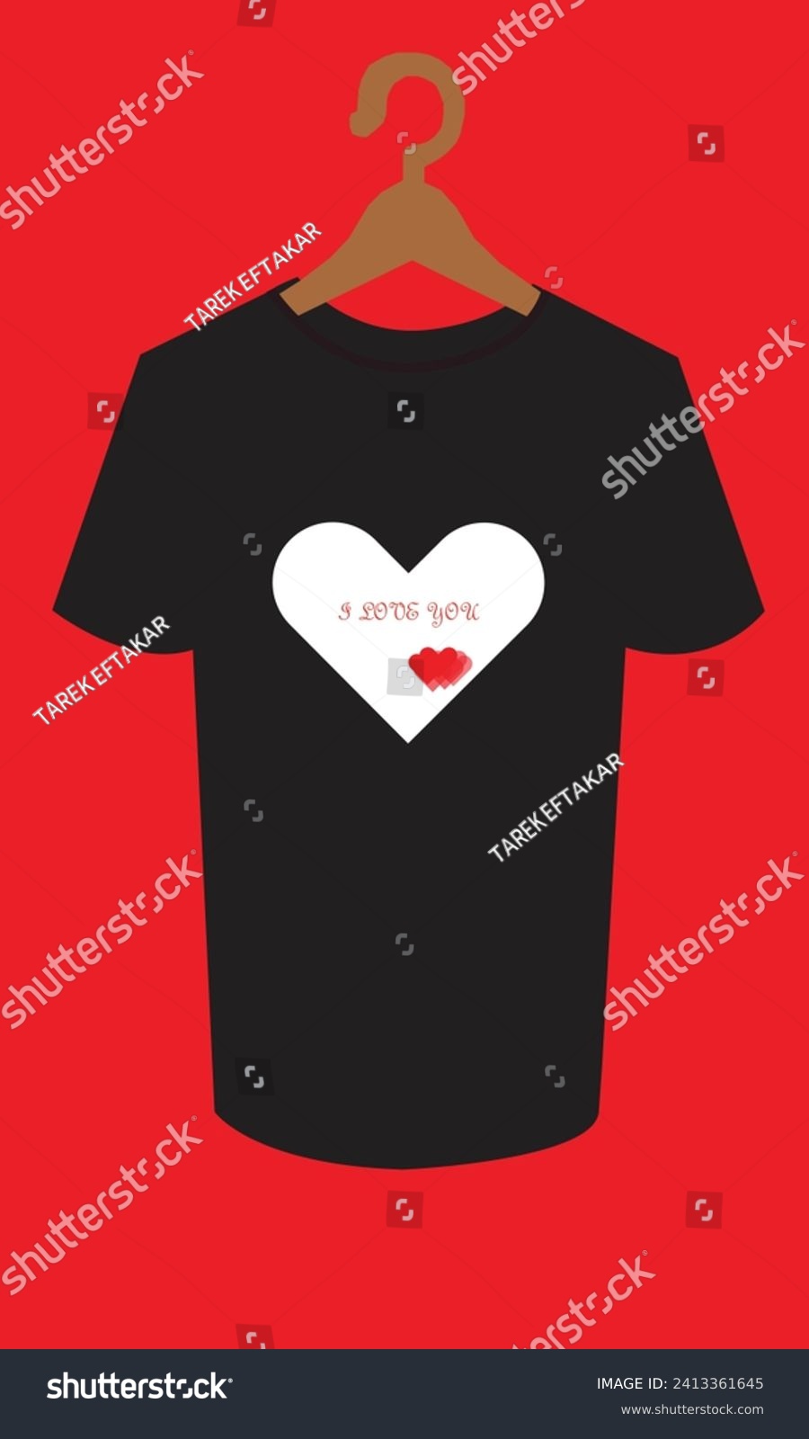 SVG of T-shirt Design For My Heart svg