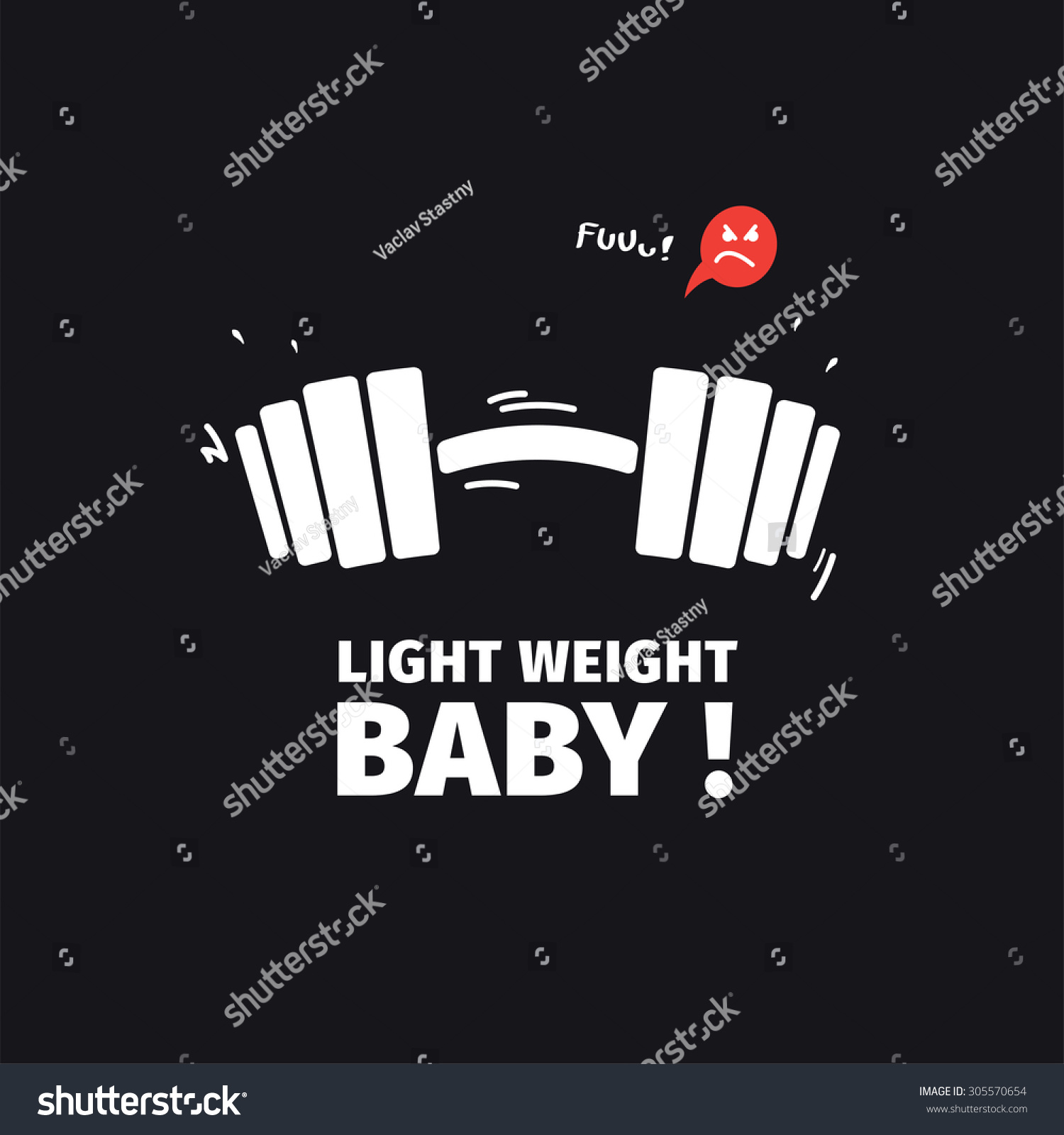 SVG of T-shirt design. Light weight baby slogan. Ronnie Coleman. Hard work and lifting. svg