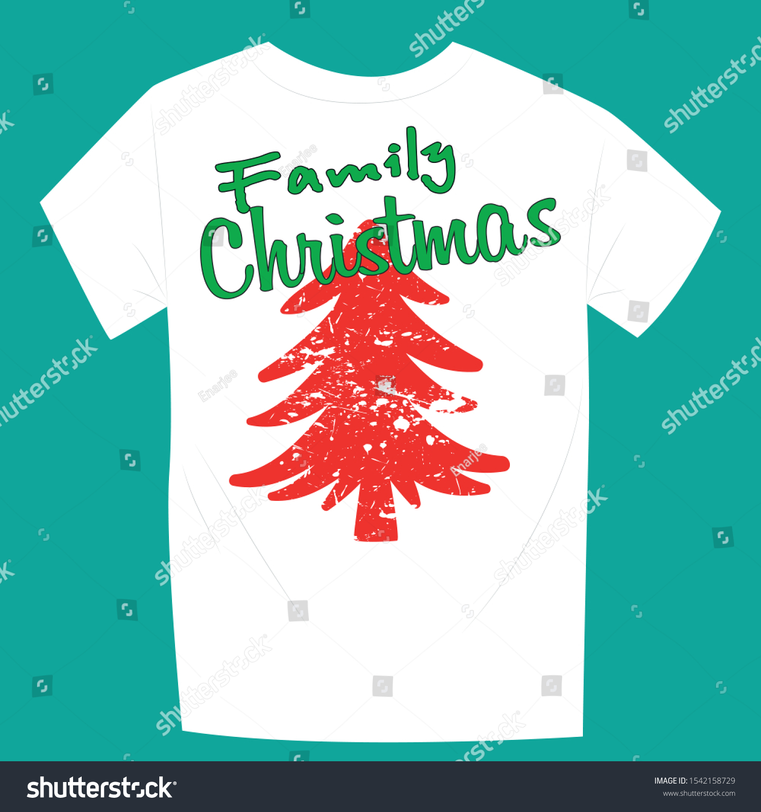 family christmas tee shirts