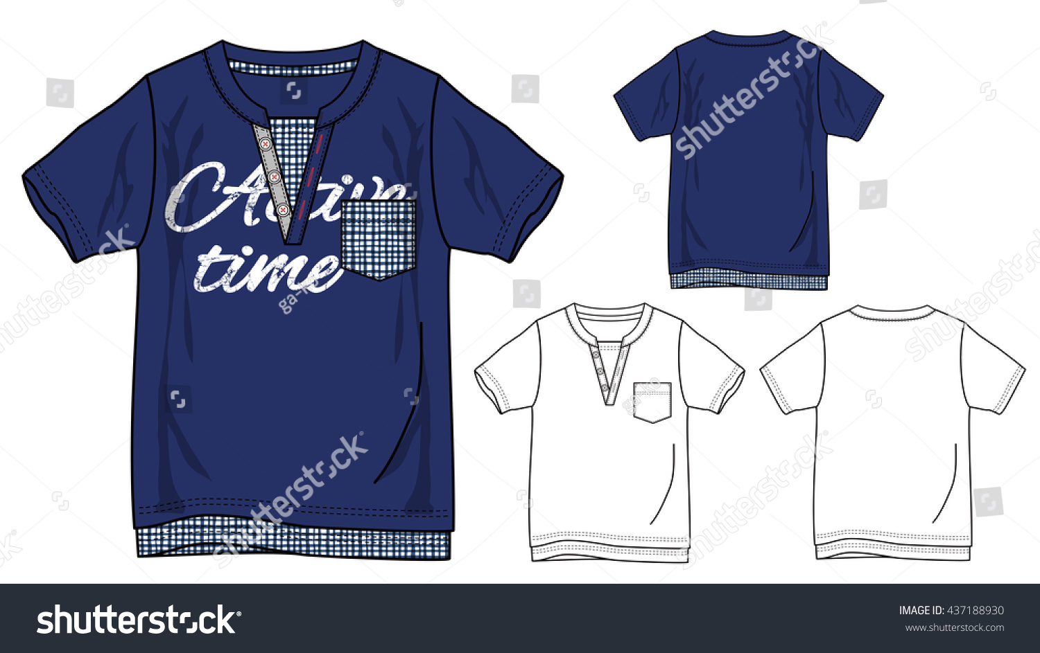 T Shirts Design Template Vector Illustration Stock Vector (Royalty Free ...