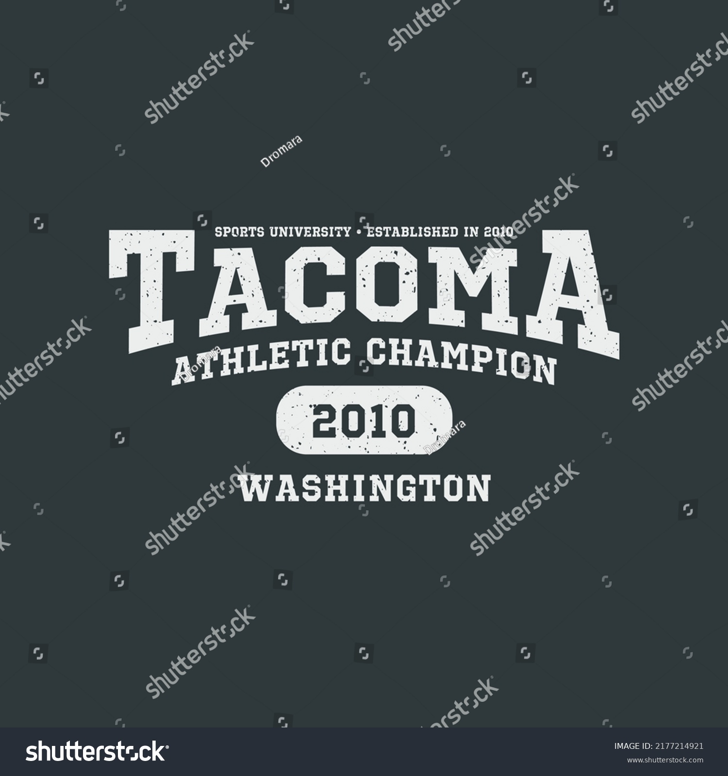 SVG of Tacoma, Washington design for t-shirt. College tee shirt print. Typography graphics for sportswear and apparel. Vector illustration. svg