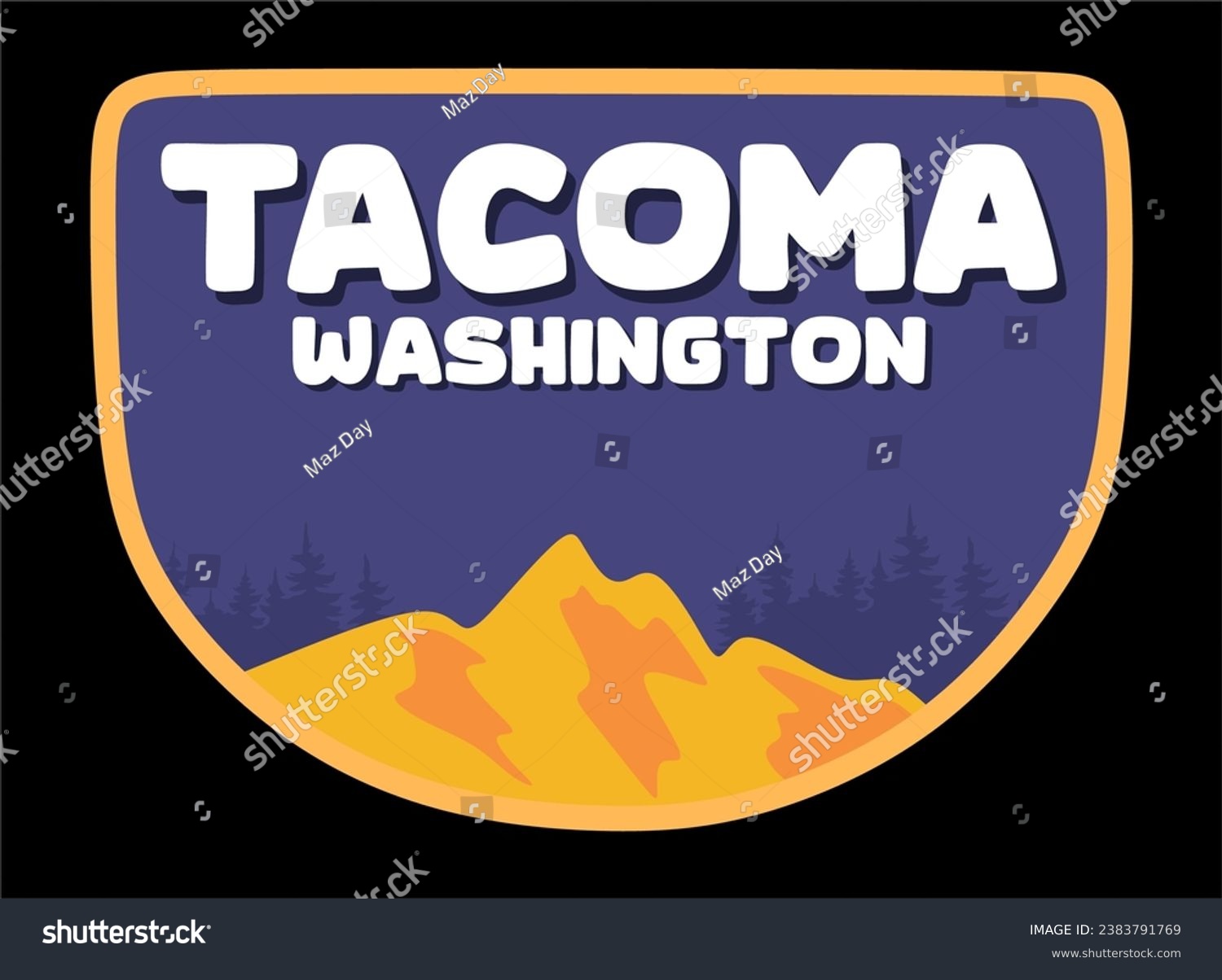 SVG of Tacoma Washington United States of America svg