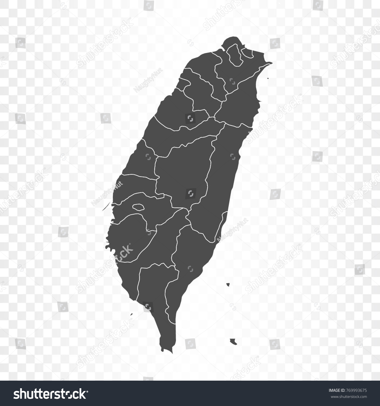 Taiwan Map Images Stock Photos Vectors Shutterstock