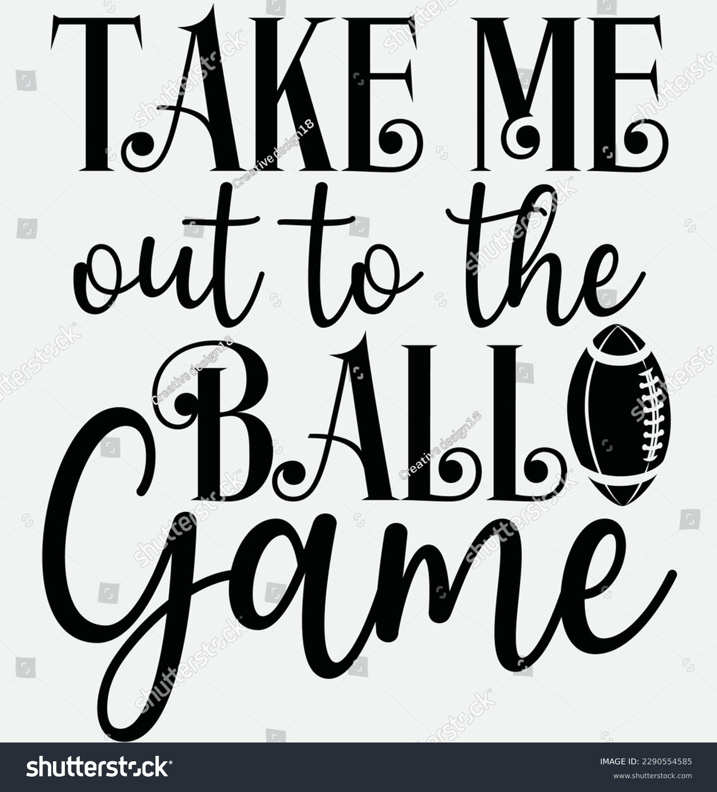 SVG of Take me out to the ballgame svg