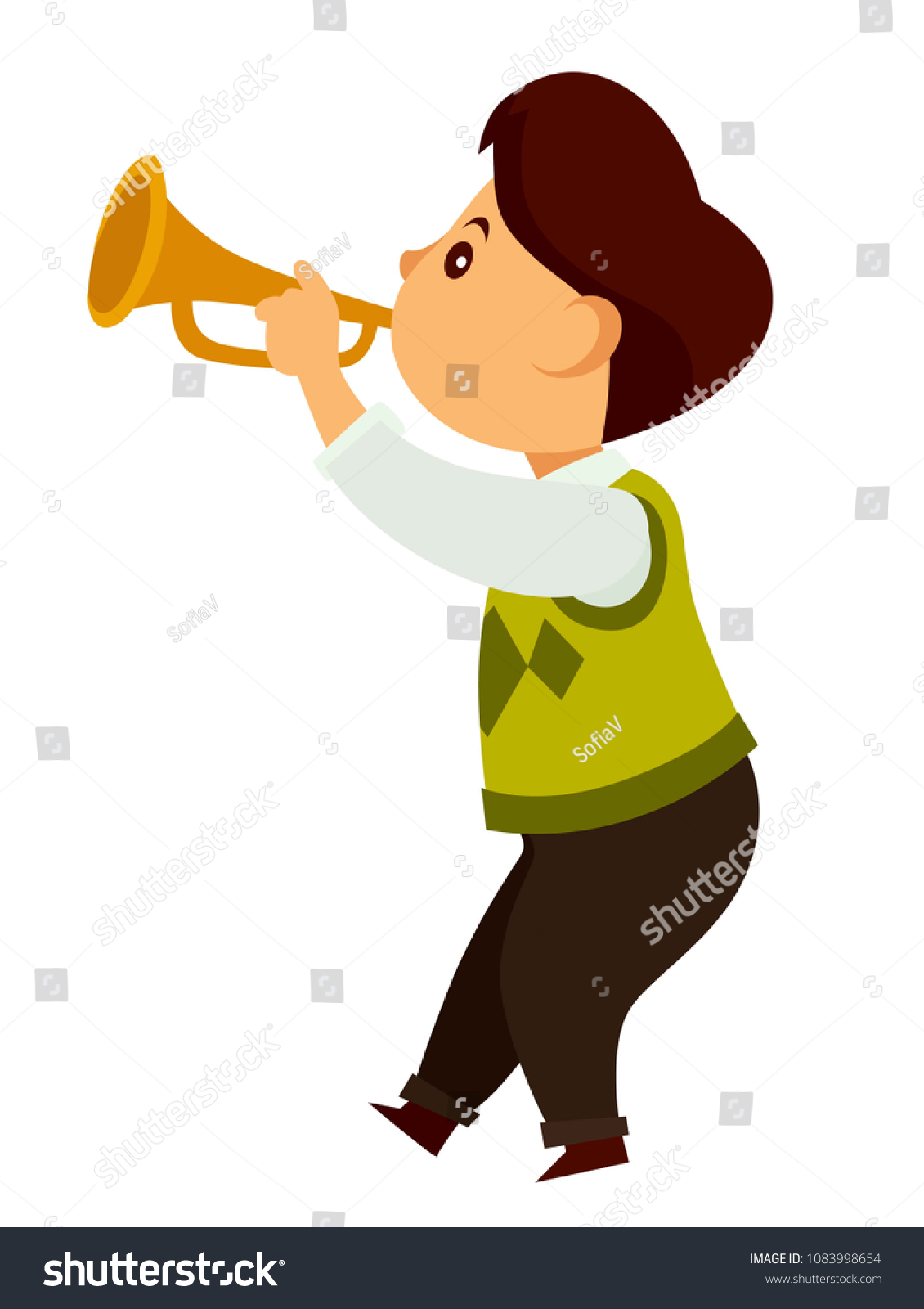 trumpet for small child