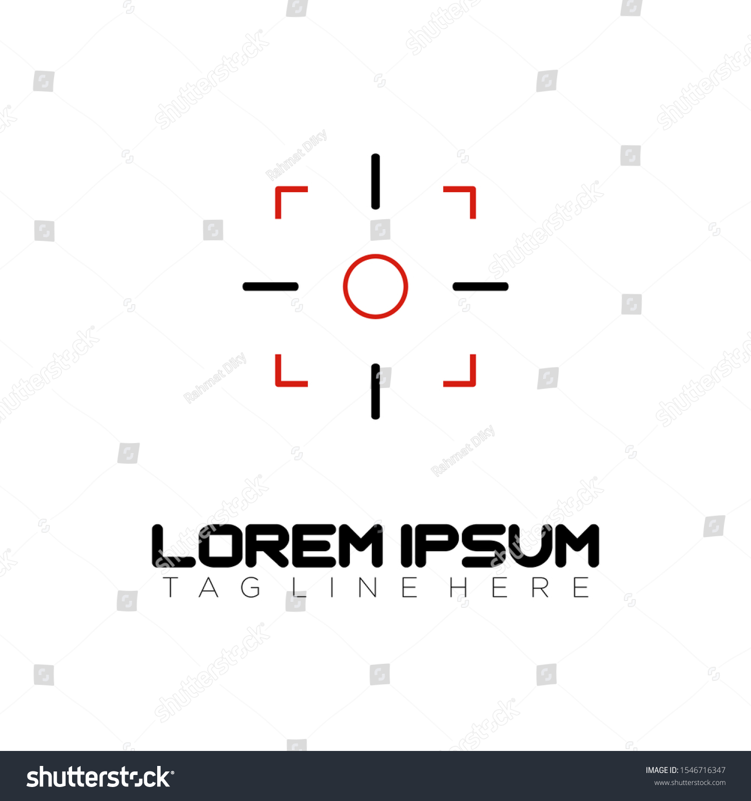 Target Arrow Logo Design Stock Vector (Royalty Free) 1546716347